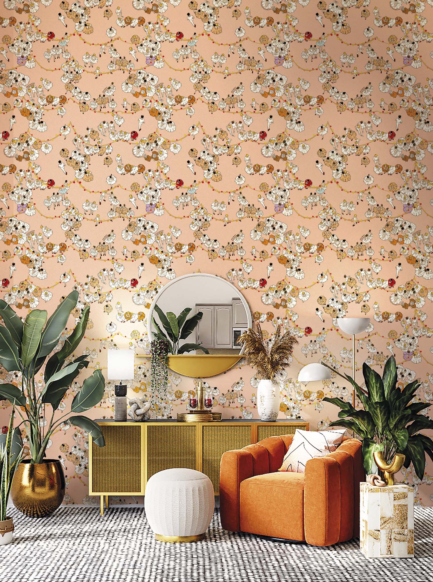 Hooked on Walls Enriquezland Le Ballet 25522 Behang