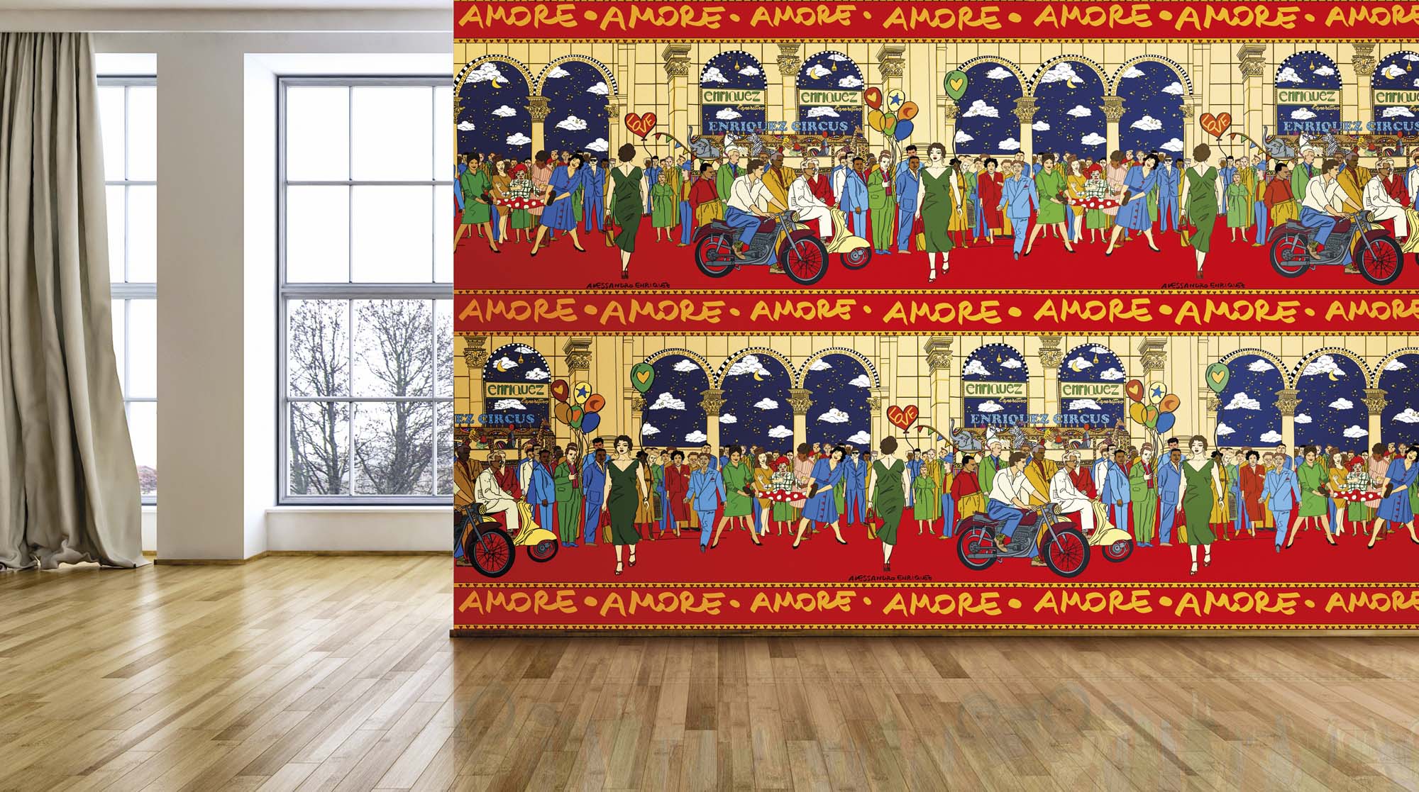 Hooked on Walls Enriquezland Milano 25520 Behang