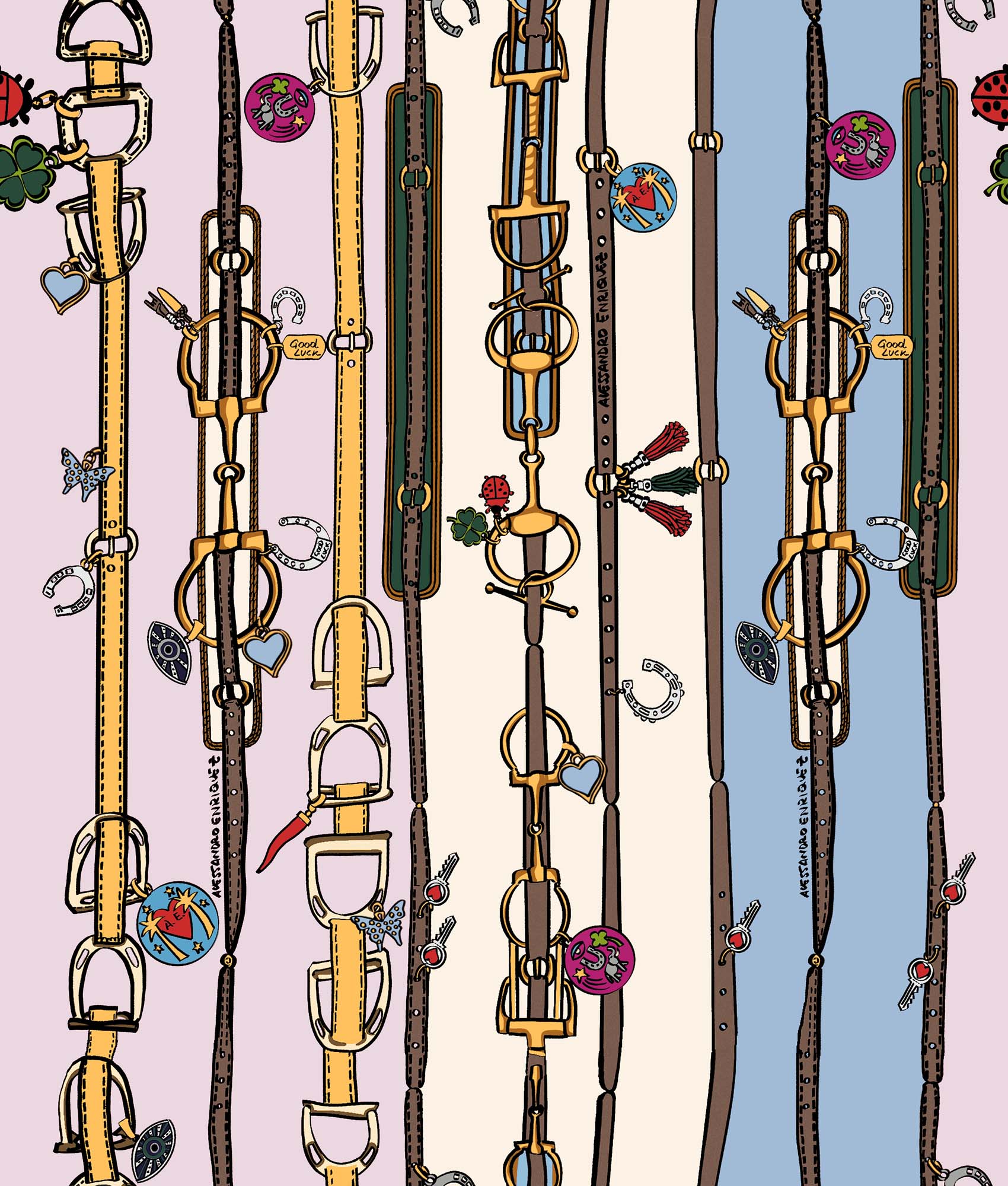 Hooked on Walls Enriquezland Portafortuna 25529 Behang