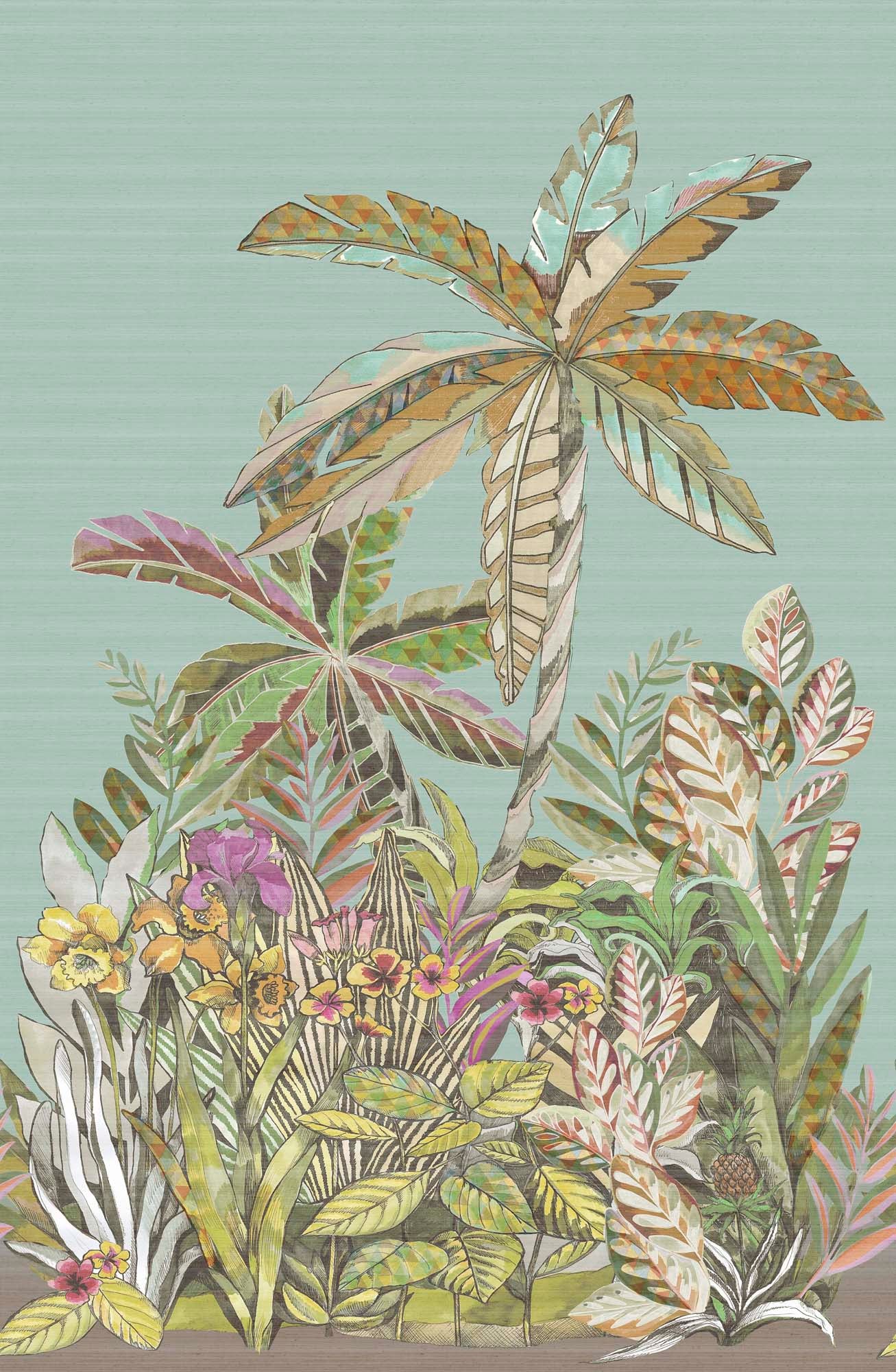 Hooked on Walls JV 602 Jaipur Jaipur Garden 6871 Behang