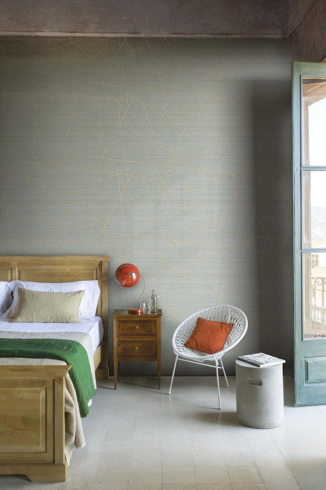 Hooked on Walls JV 602 Jaipur Patchwork Tropical 6821 Behang