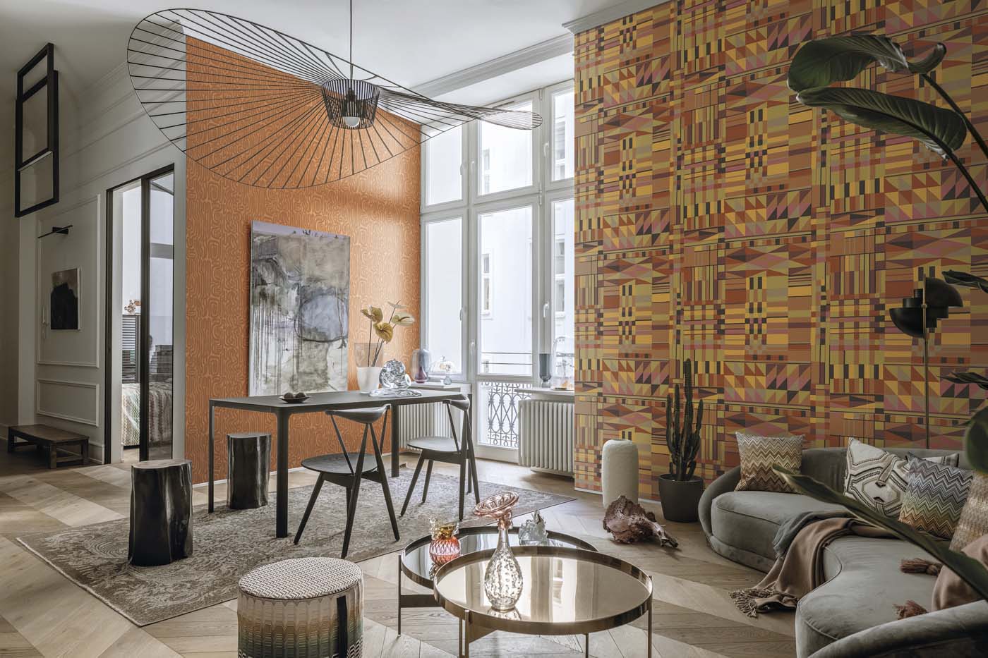 Hooked on Walls Linen Lyrics Bantu 34773 Behang