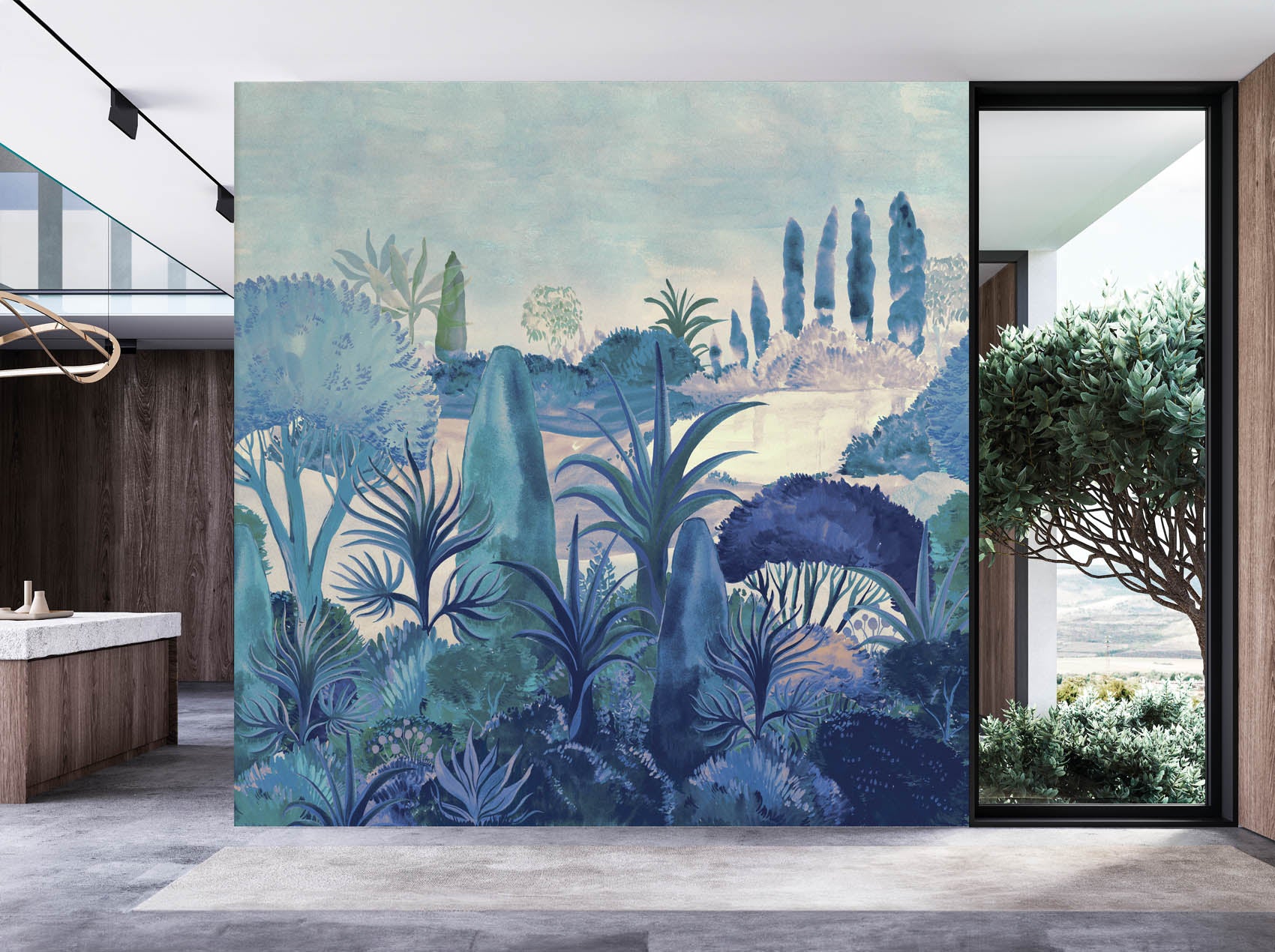 Hooked on Walls Marta Cortese Botanical Landscape 37872 Behang