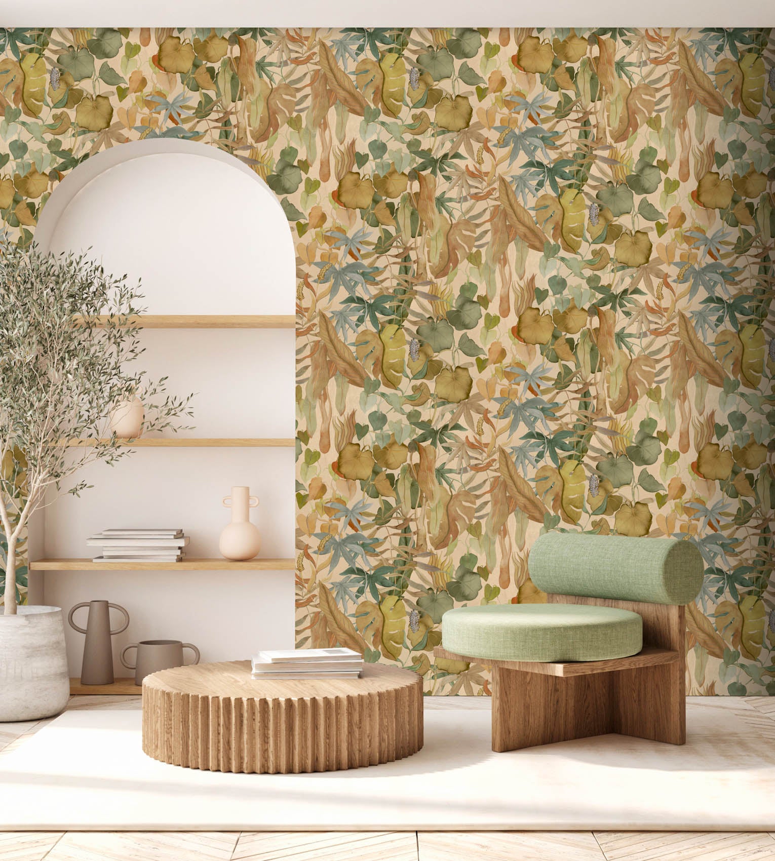 Hooked on Walls Marta Cortese Leaves 37855 Behang