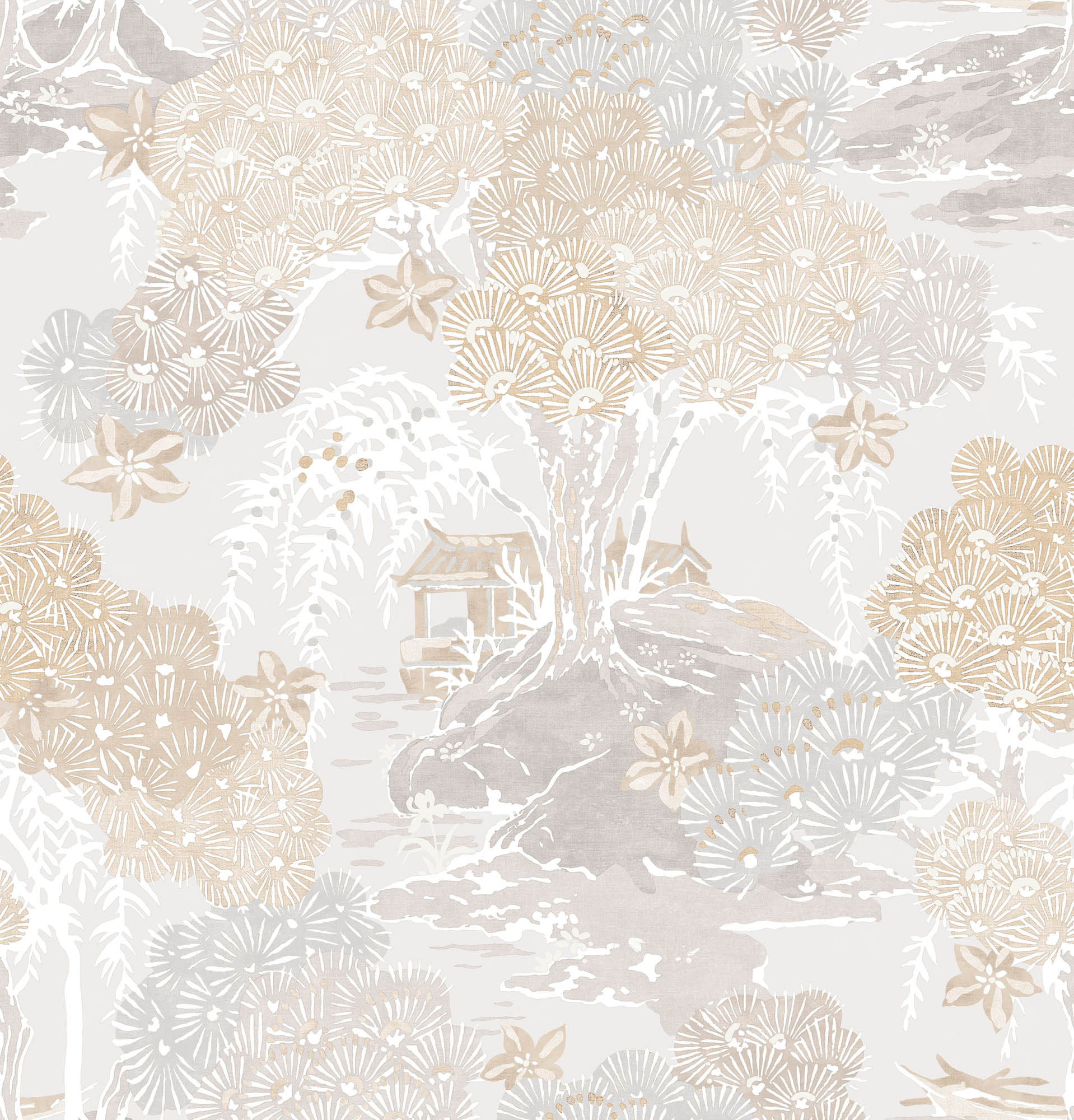 Hooked on Walls Scalamandré Sea Of Trees JV26031 Behang