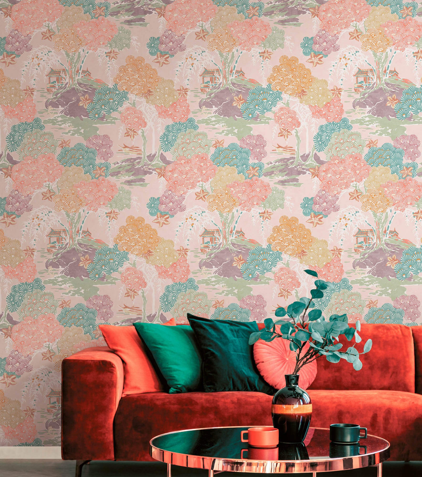 Hooked on Walls Scalamandré Sea Of Trees JV26032 Behang