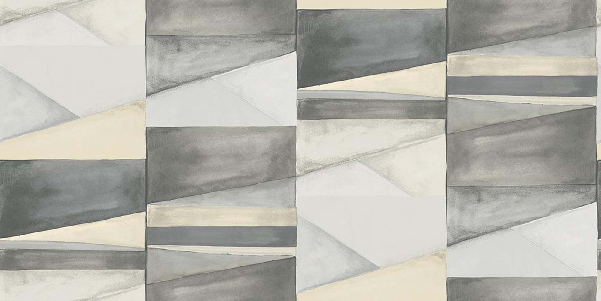 Hooked on Walls Silhouette Color Blocks 34834 Behang