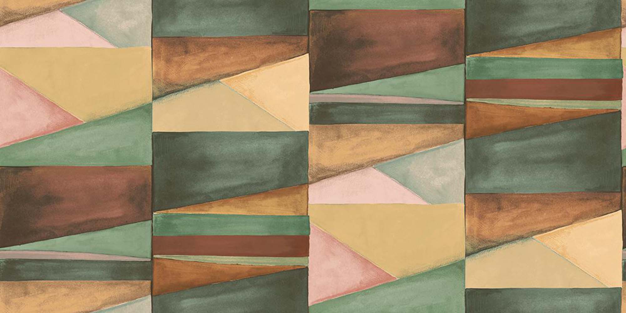 Hooked on Walls Silhouette Color Blocks 34835 Behang