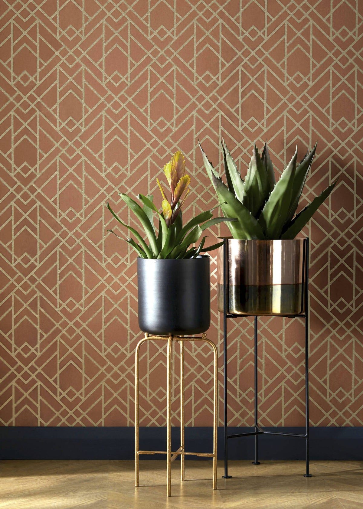 Hooked on Walls Soft Symmetry Art Deco 68650 Behang