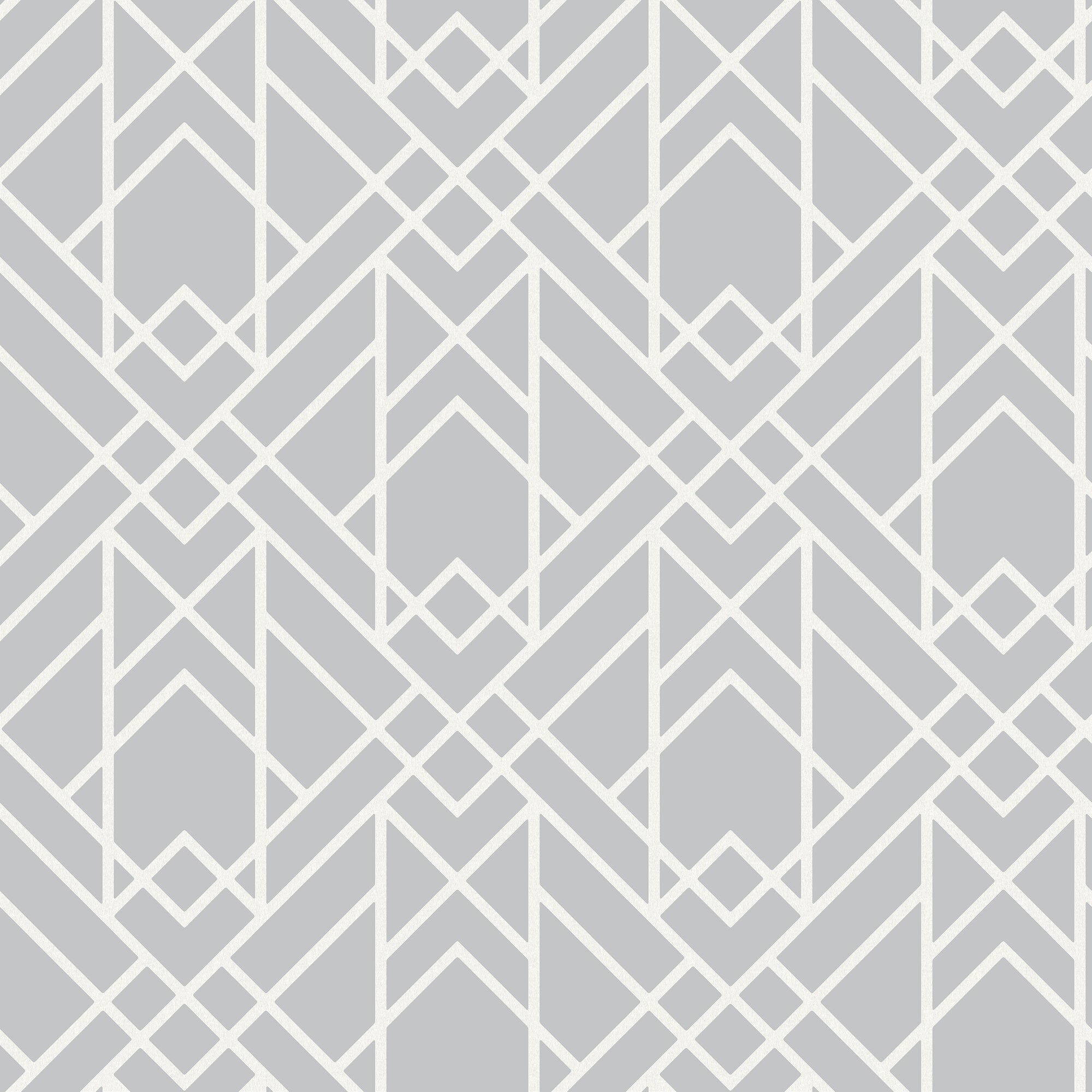Hooked on Walls Soft Symmetry Art Deco 68651 Behang