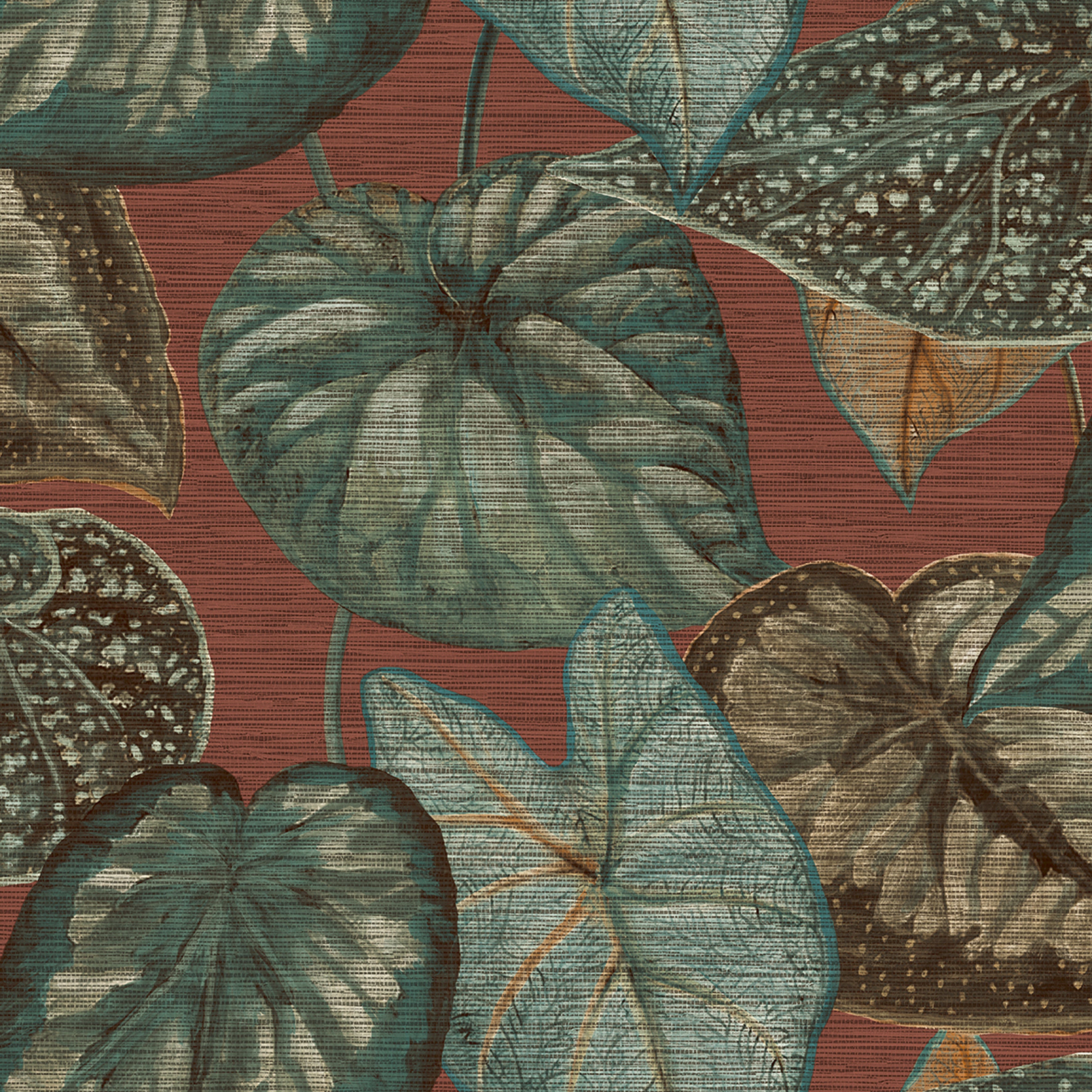 Hooked on Walls Tahiti Tropical Leaves TA25053
