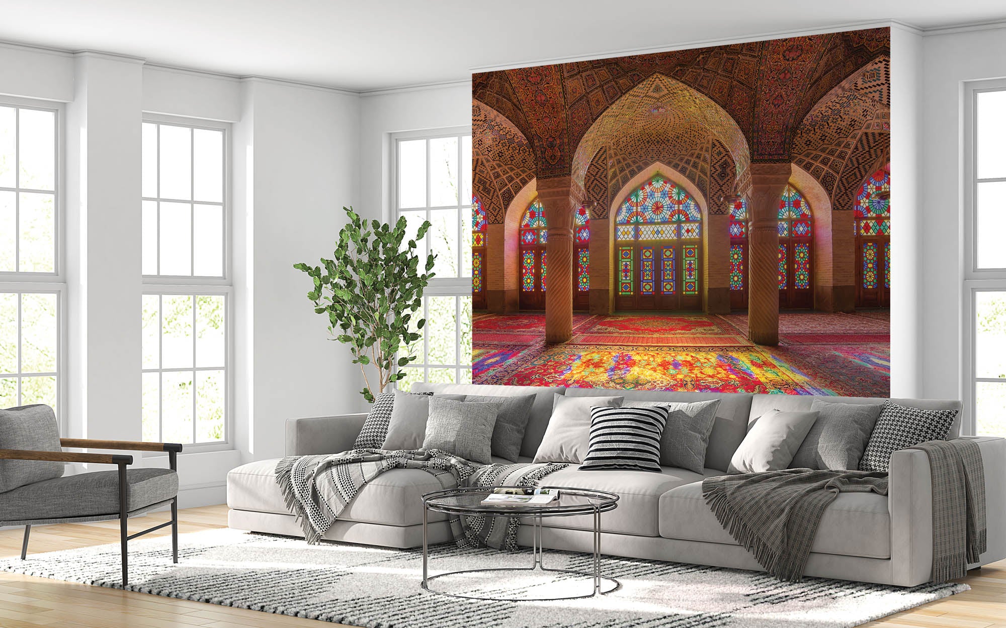 Interieur moskee- LW00023 Fotobehang