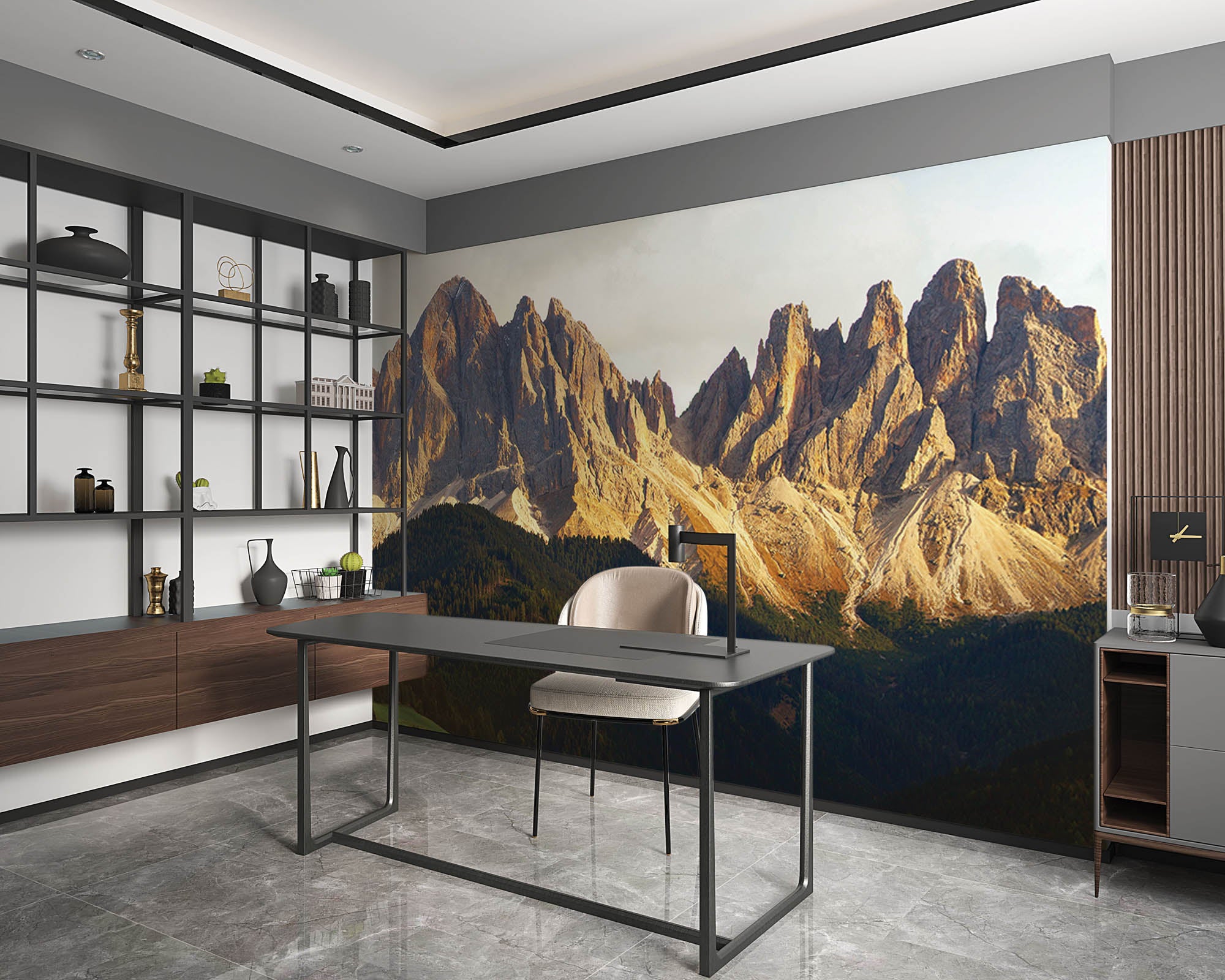 Italiaanse dolomieten - LW00141 Fotobehang