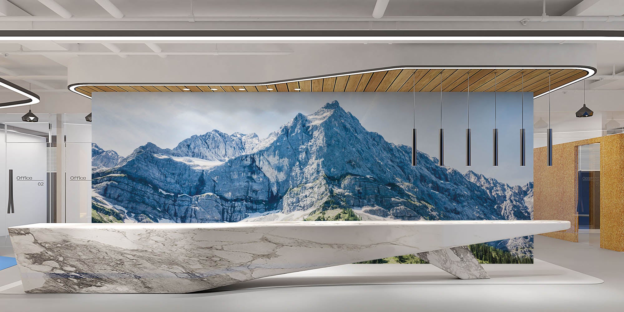 Karwendel bergen - LW00102 Fotobehang