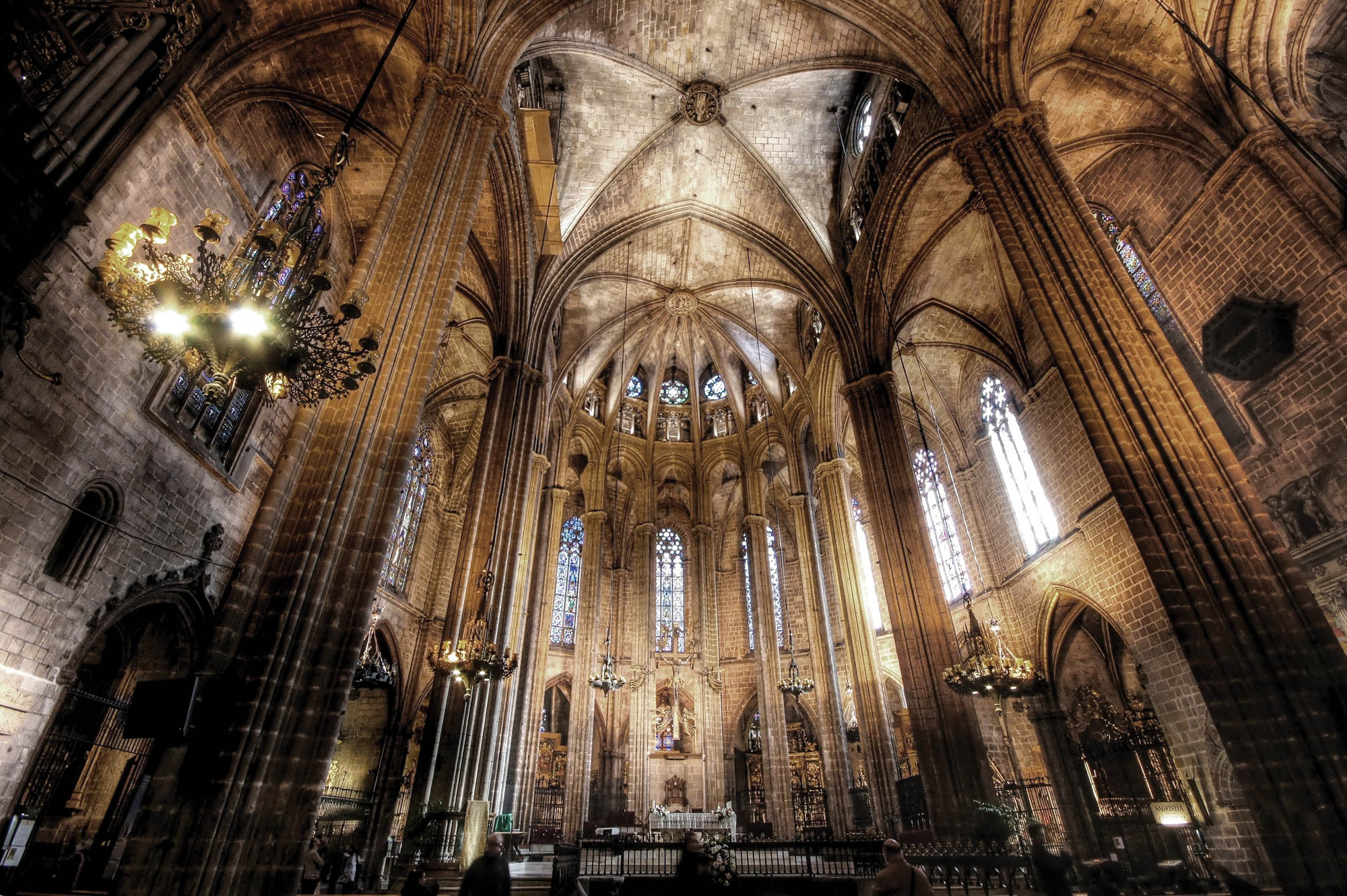 Kathedraal Santa Eulalia- LW00005 Fotobehang