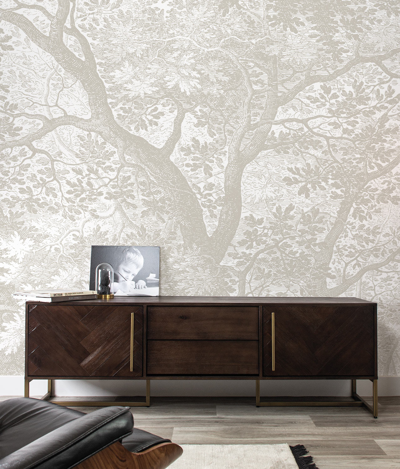 KEK Amsterdam Engraved Landscapes Wallpaper WP-770-R - 4 Sheets Behang