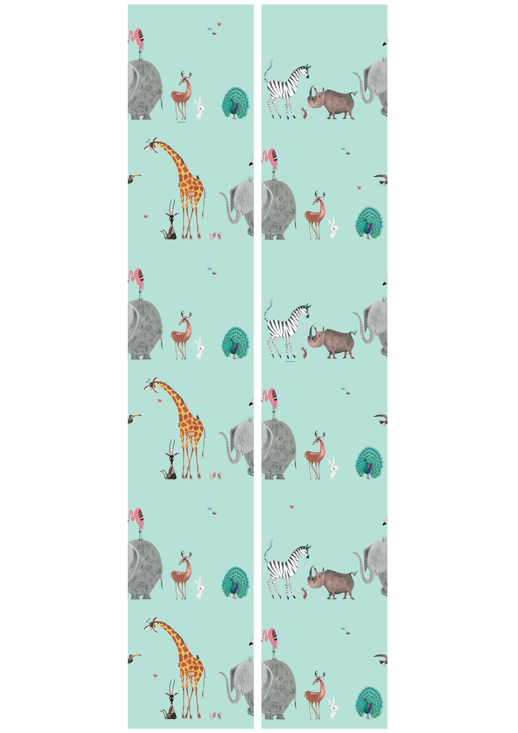 KEK Amsterdam Fiep Westendorp Animal Mix WP-134 Behang
