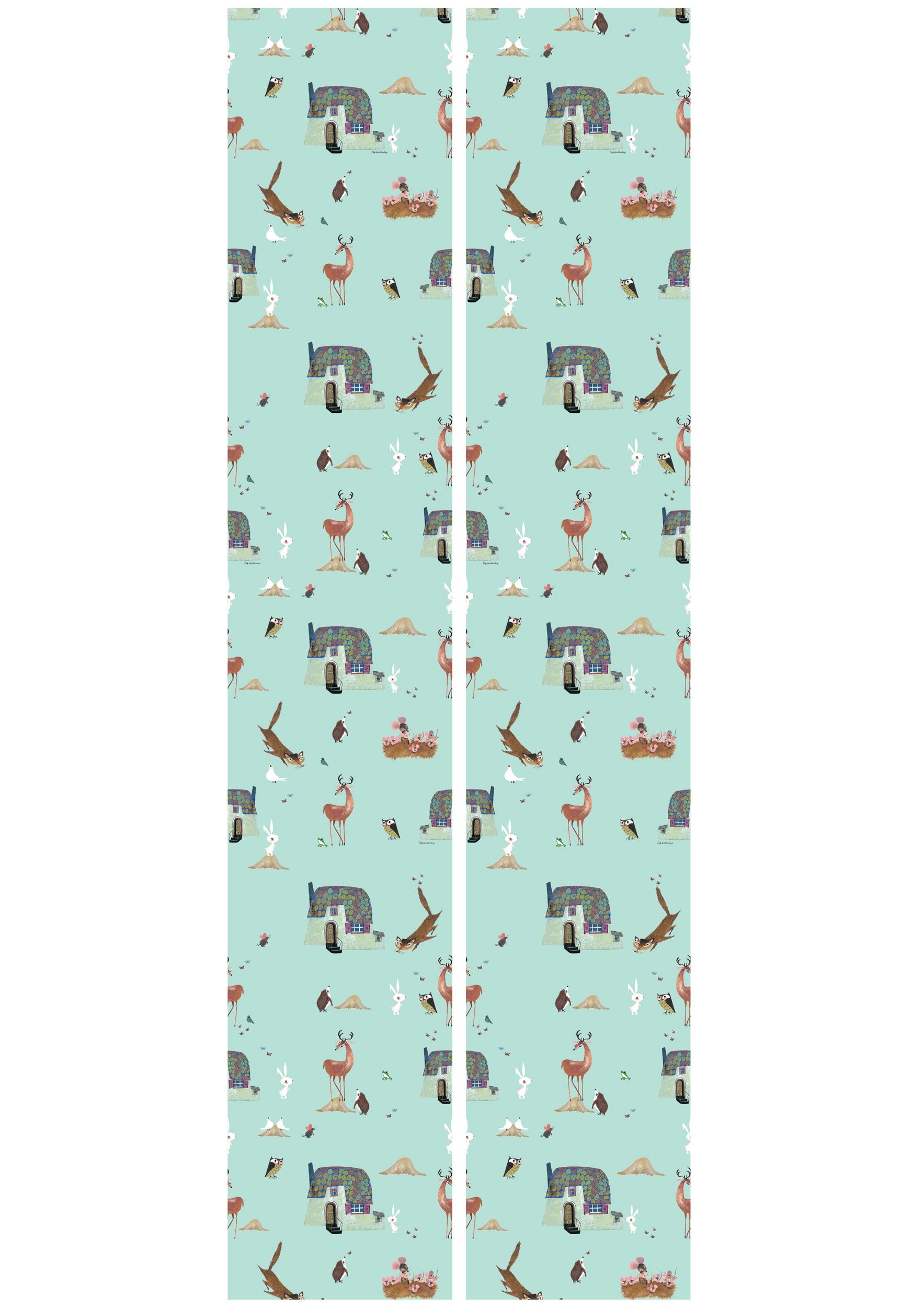 KEK Amsterdam Fiep Westendorp Forest Animals WP-135 Behang