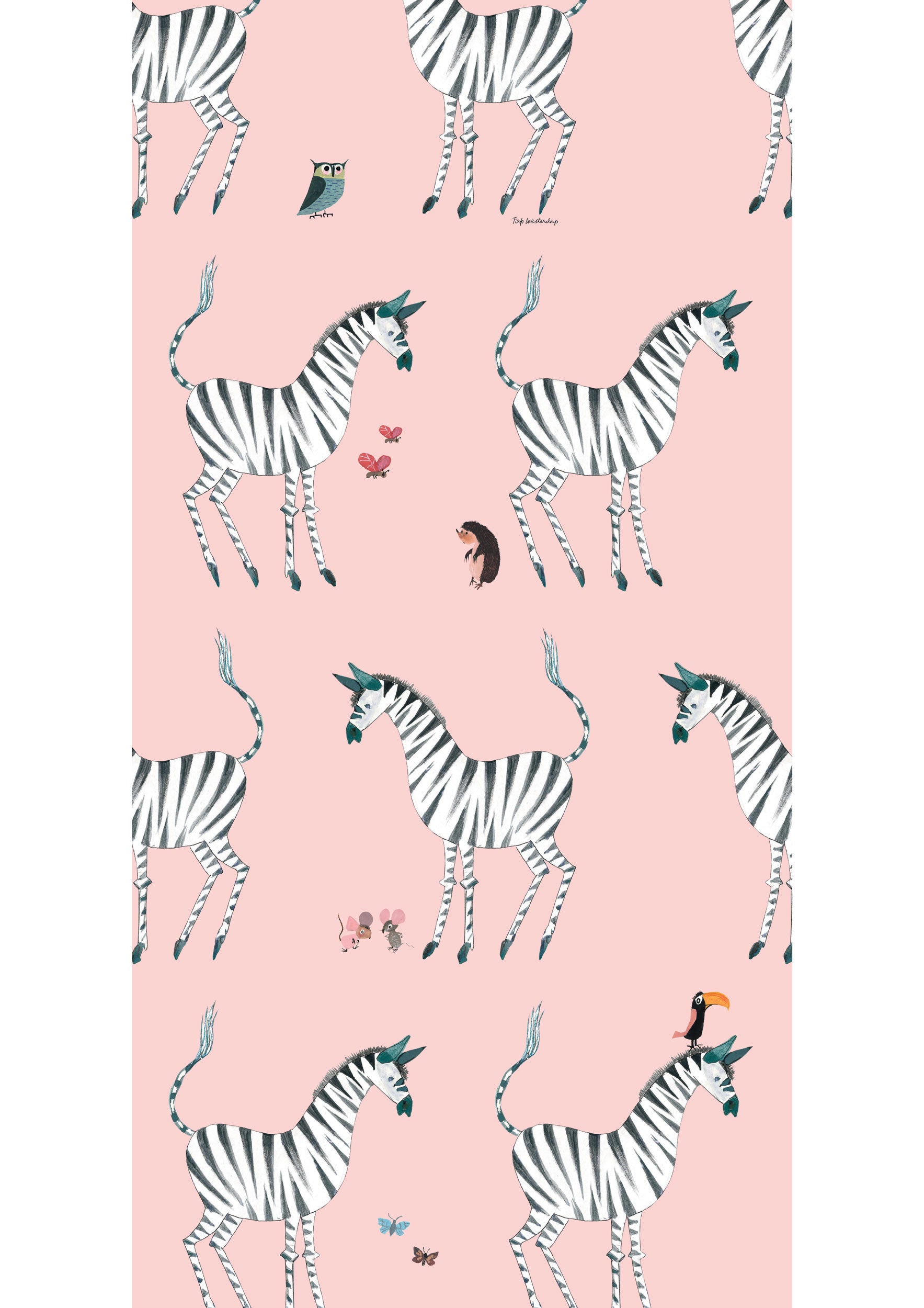 KEK Amsterdam Fiep Westendorp Zebra WP-125 Behang