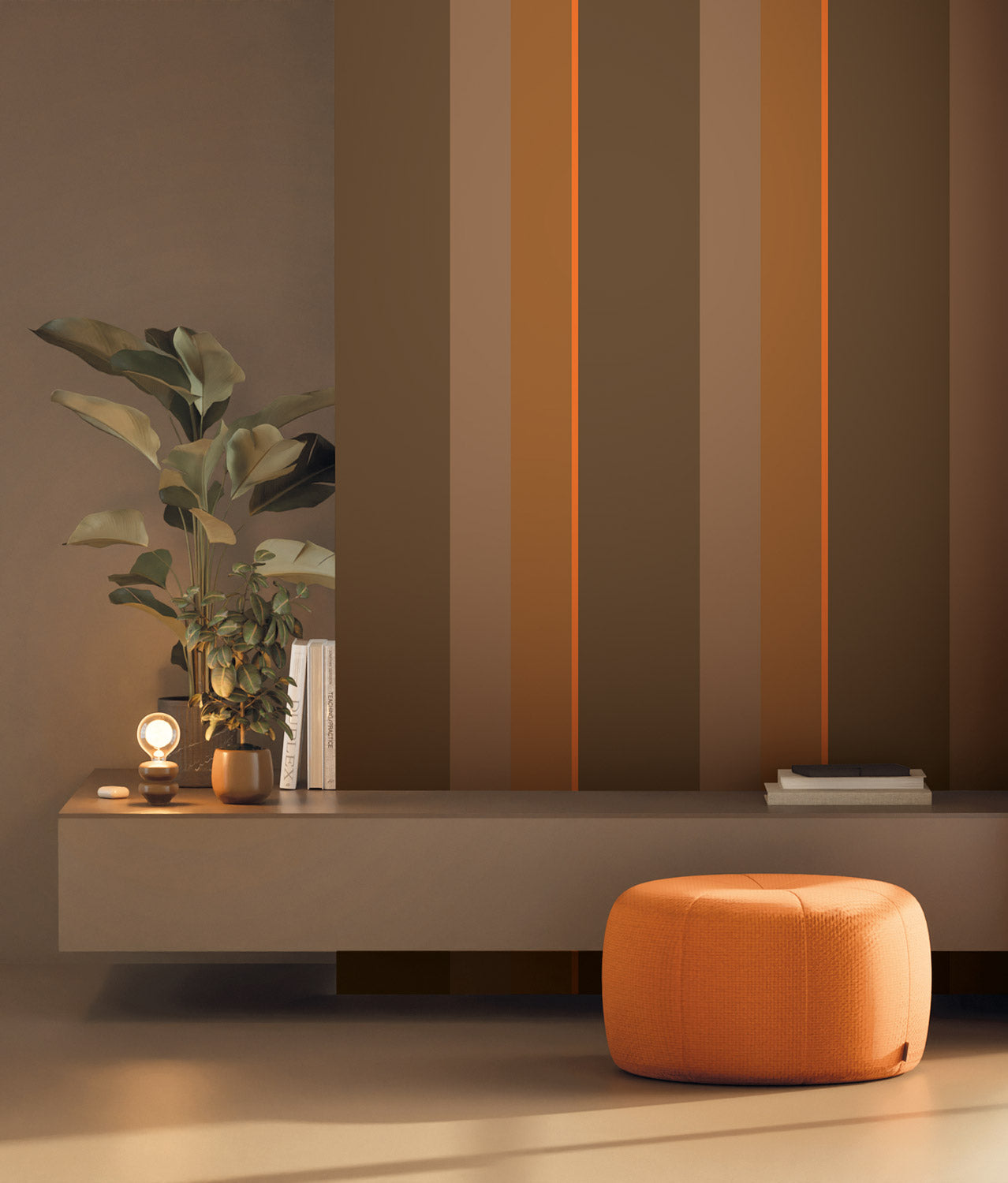 KEK Amsterdam Frans Uyterlinde Bold Stripes FU-004 Behang