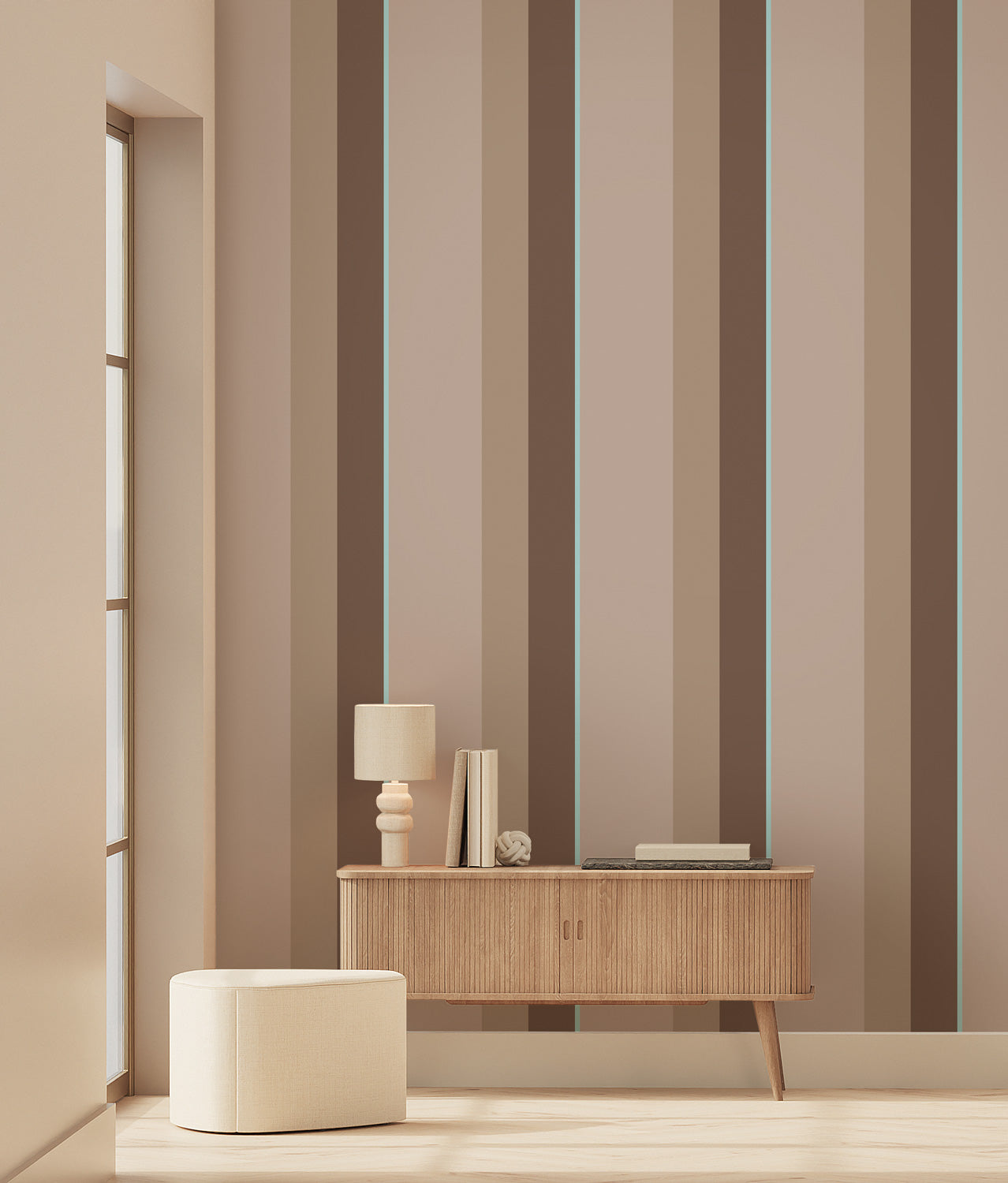 KEK Amsterdam Frans Uyterlinde Bold Stripes FU-006 Behang