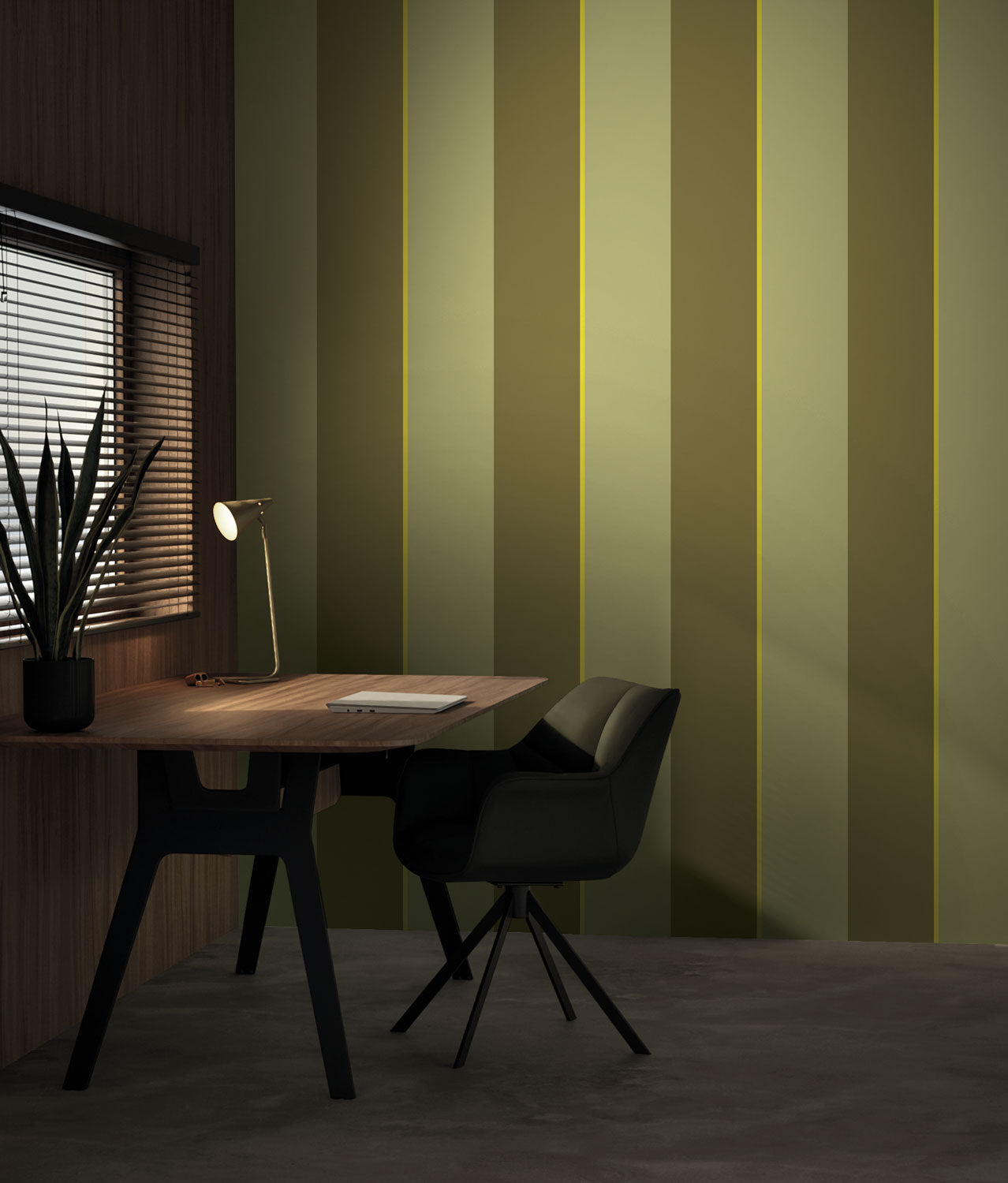 KEK Amsterdam Frans Uyterlinde Bold Stripes FU-007 Behang