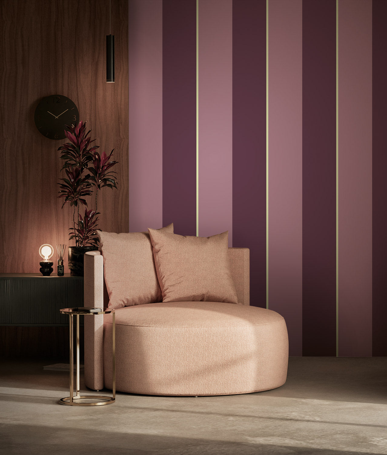 KEK Amsterdam Frans Uyterlinde Bold Stripes FU-014 Behang