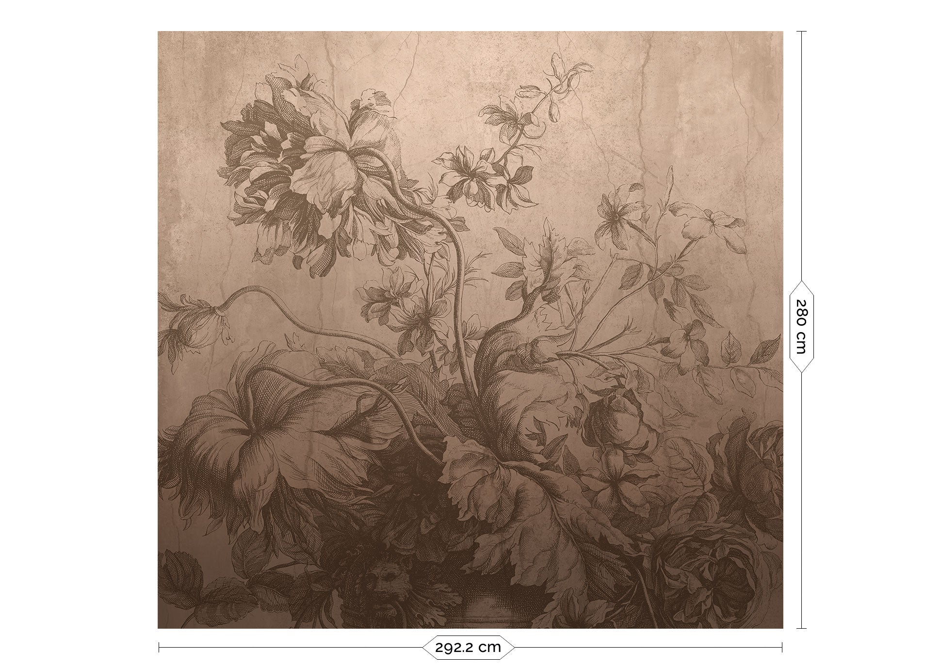 KEK Amsterdam Frans Uyterlinde Gradient Flowers FU-031 - 6 Sheets Behang