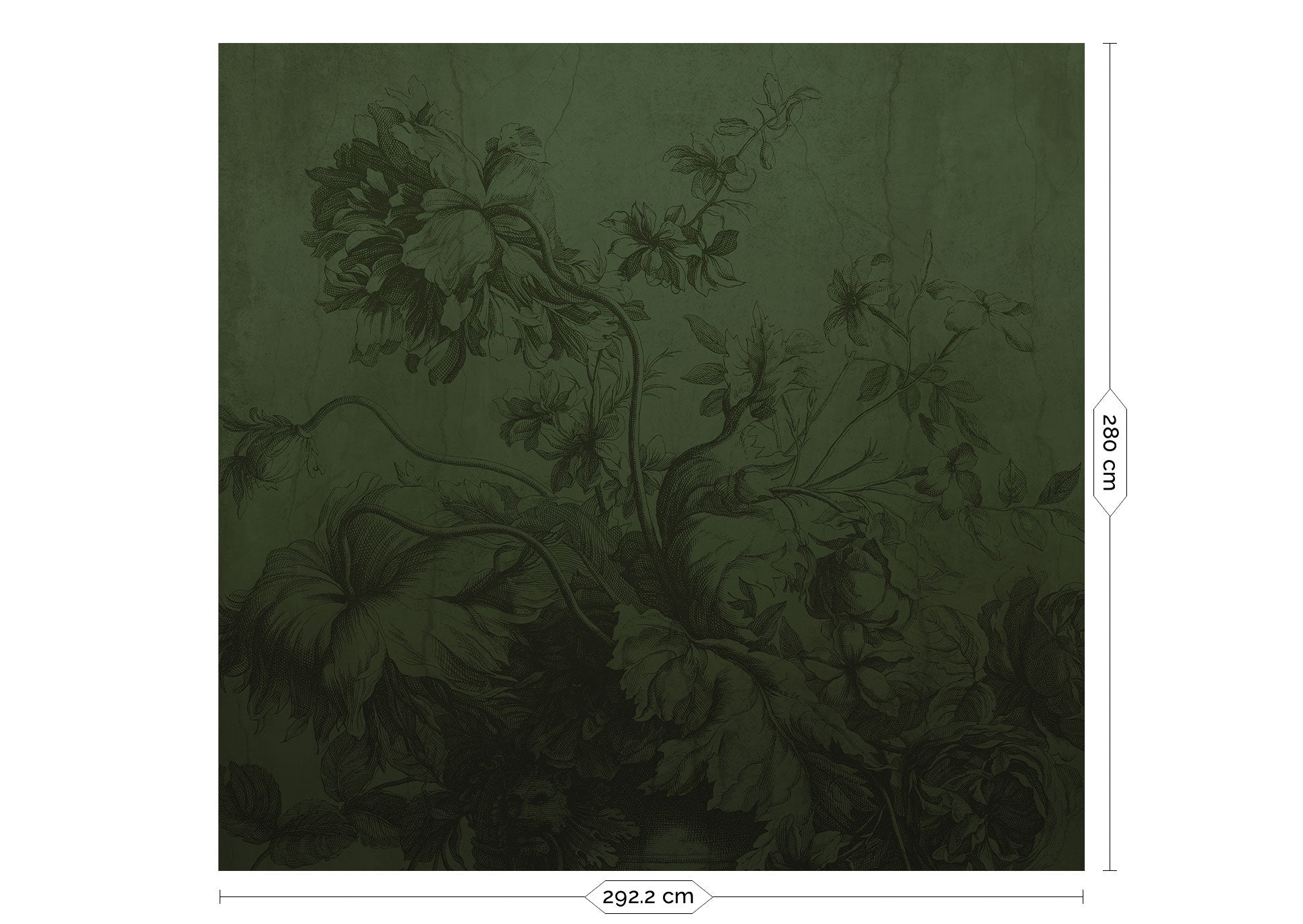 KEK Amsterdam Frans Uyterlinde Gradient Flowers FU-034 - 6 Sheets Behang