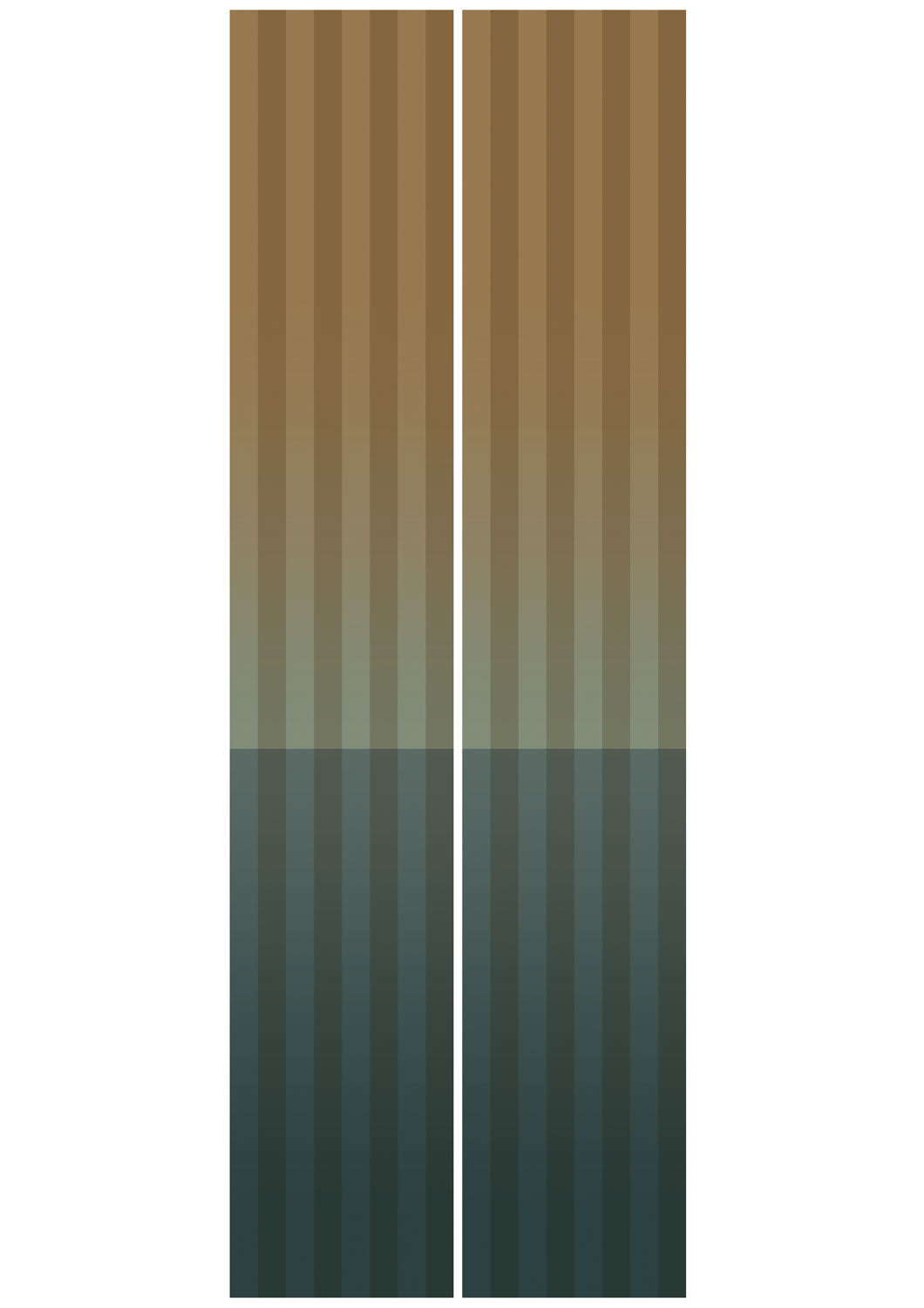 KEK Amsterdam Frans Uyterlinde Gradient Stripes FU-017 Behang