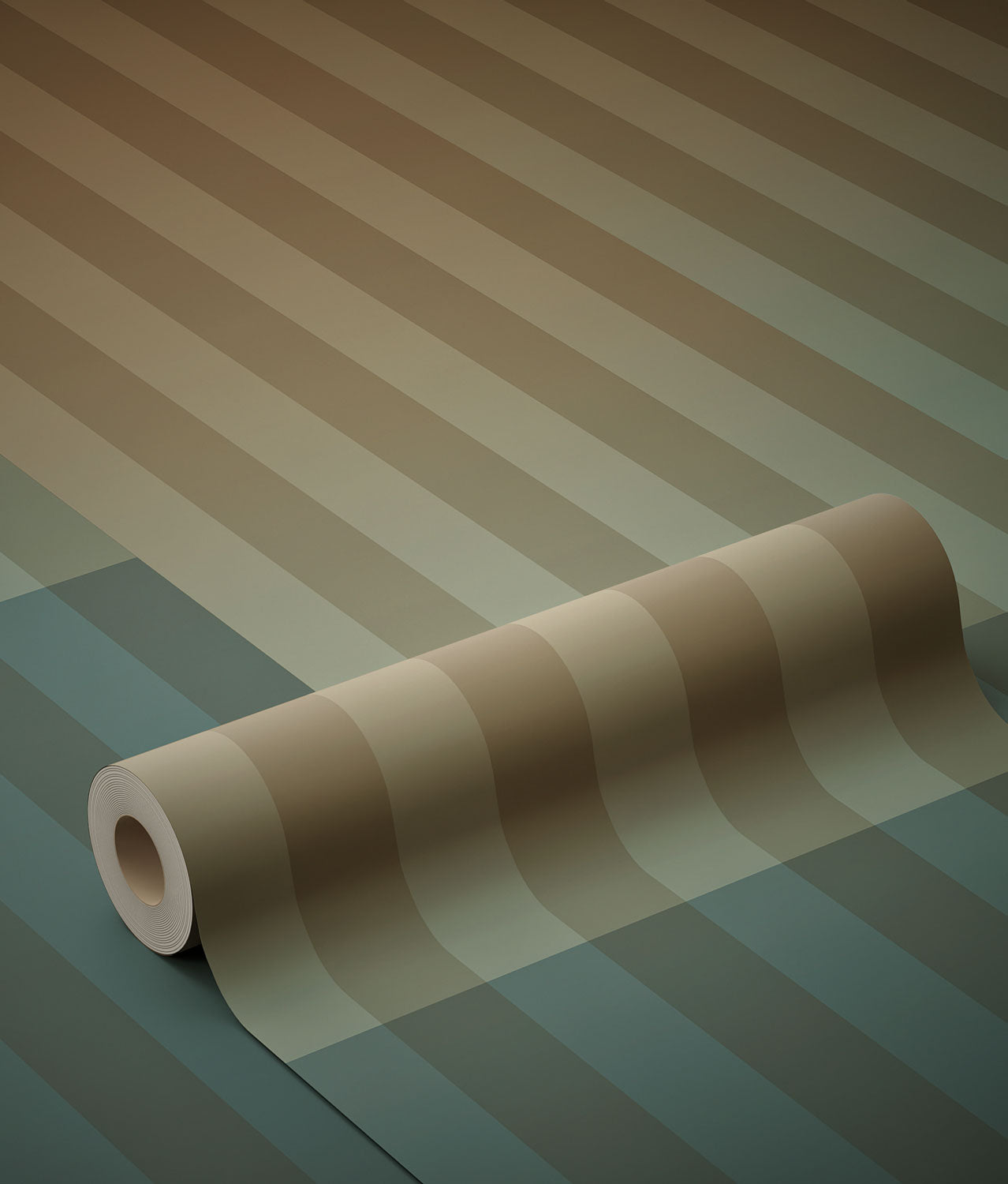 KEK Amsterdam Frans Uyterlinde Gradient Stripes FU-017 Behang