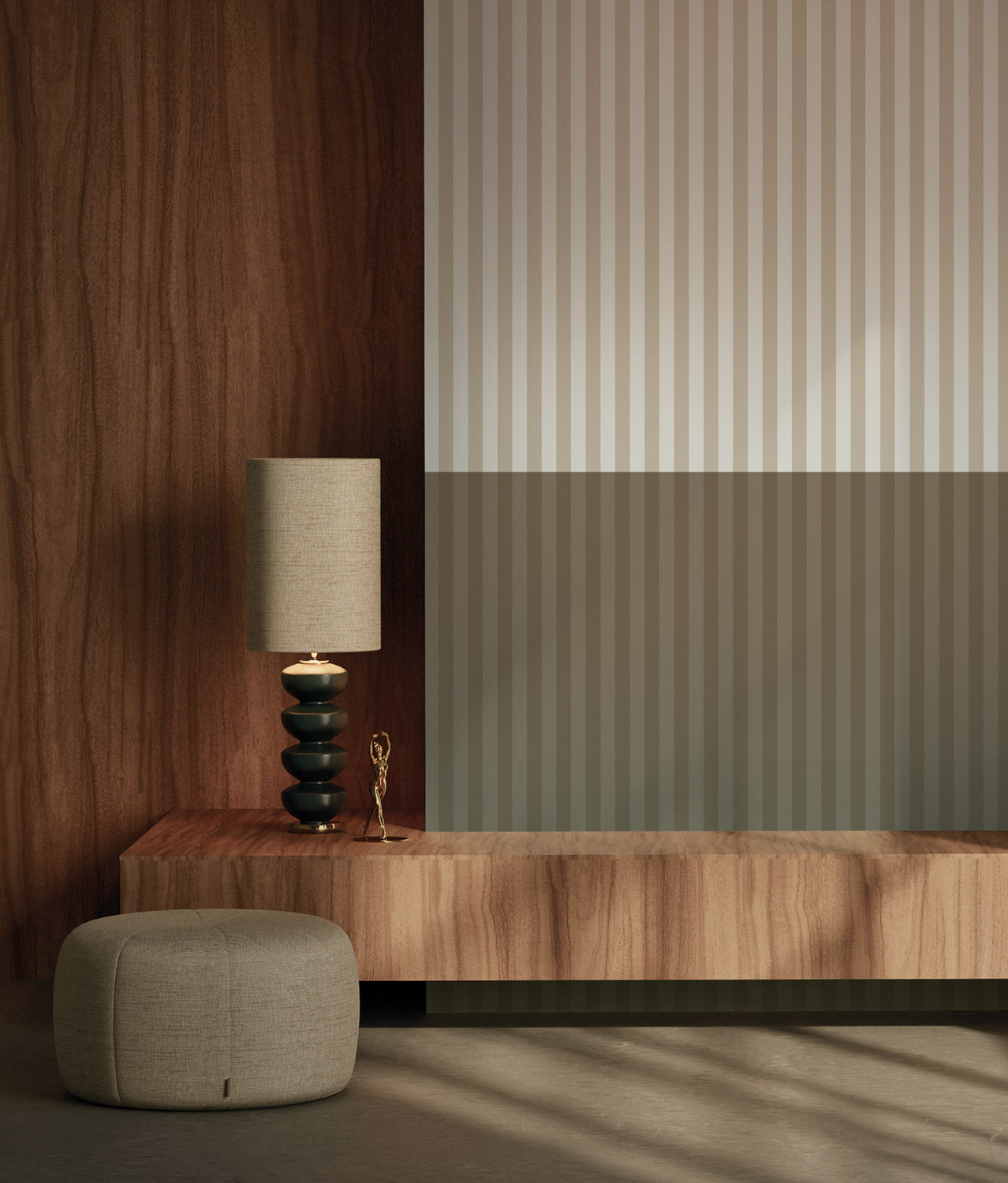 KEK Amsterdam Frans Uyterlinde Gradient Stripes FU-023 Behang
