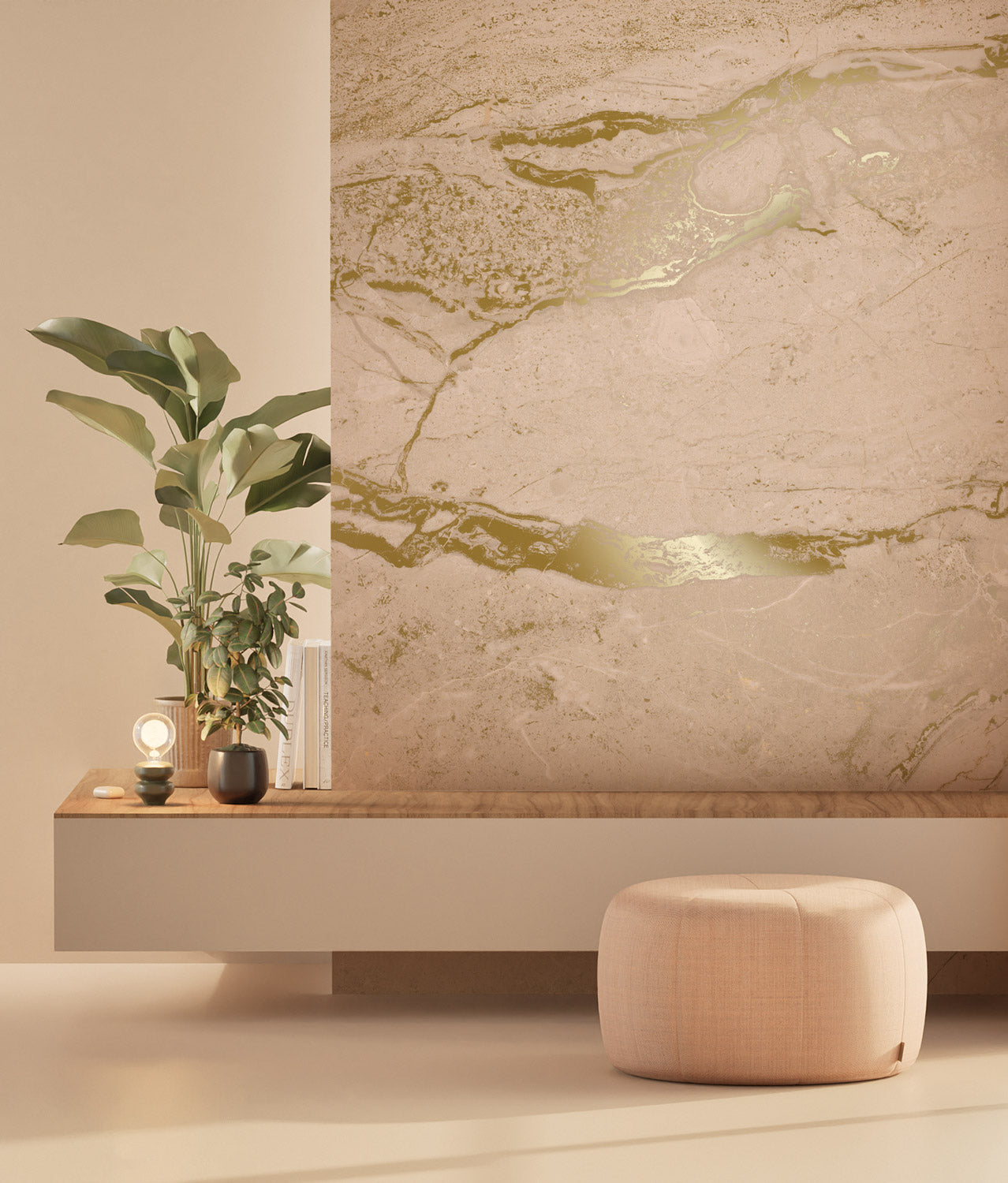 KEK Amsterdam Frans Uyterlinde Marble FU-066 - 4 Sheets Behang