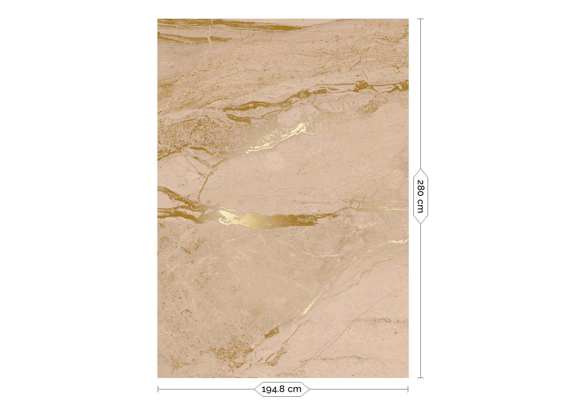 KEK Amsterdam Frans Uyterlinde Marble FU-066 - 4 Sheets Behang