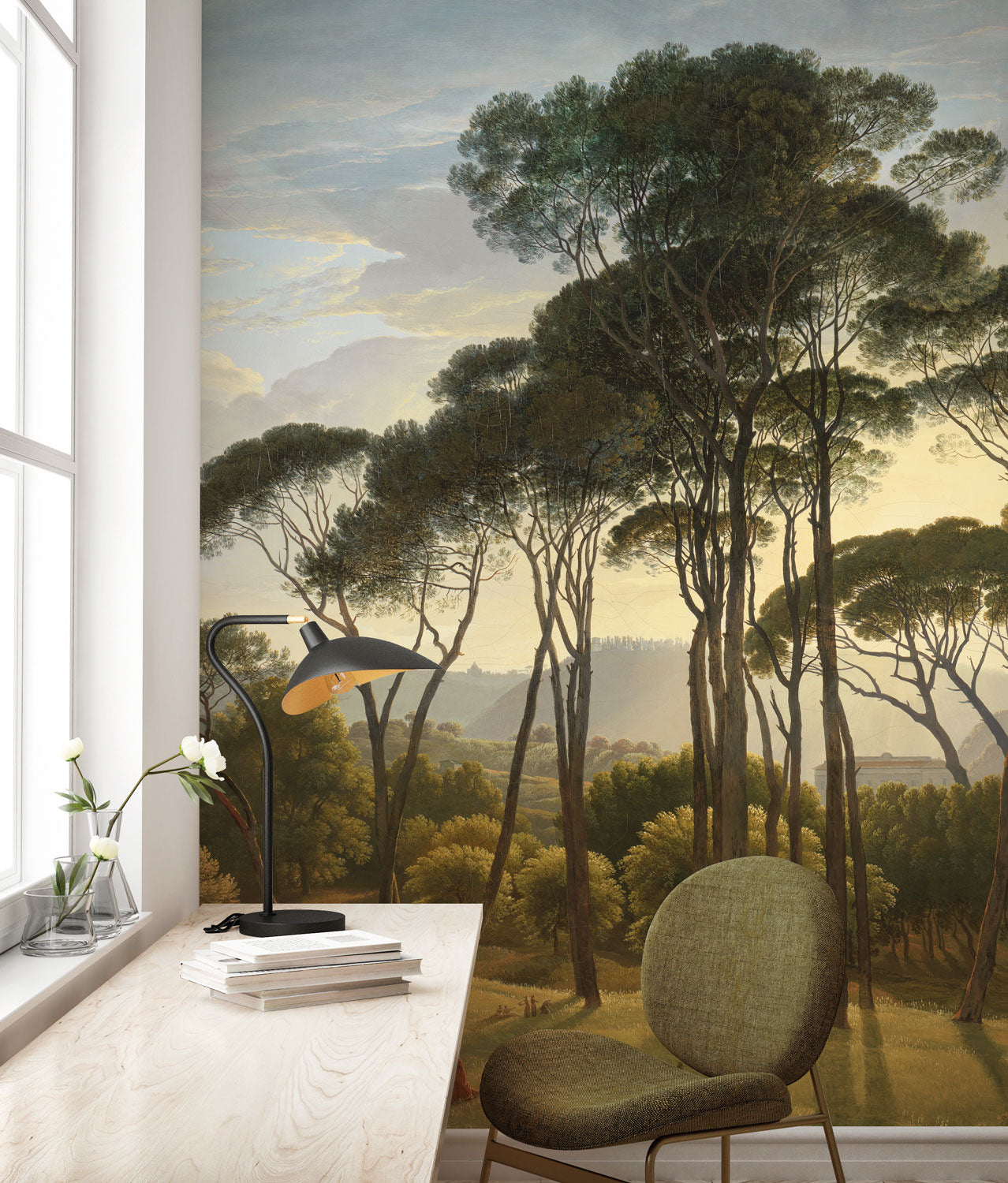 KEK Amsterdam Golden Age Landscapes WP-380 - 4 Sheets Behang