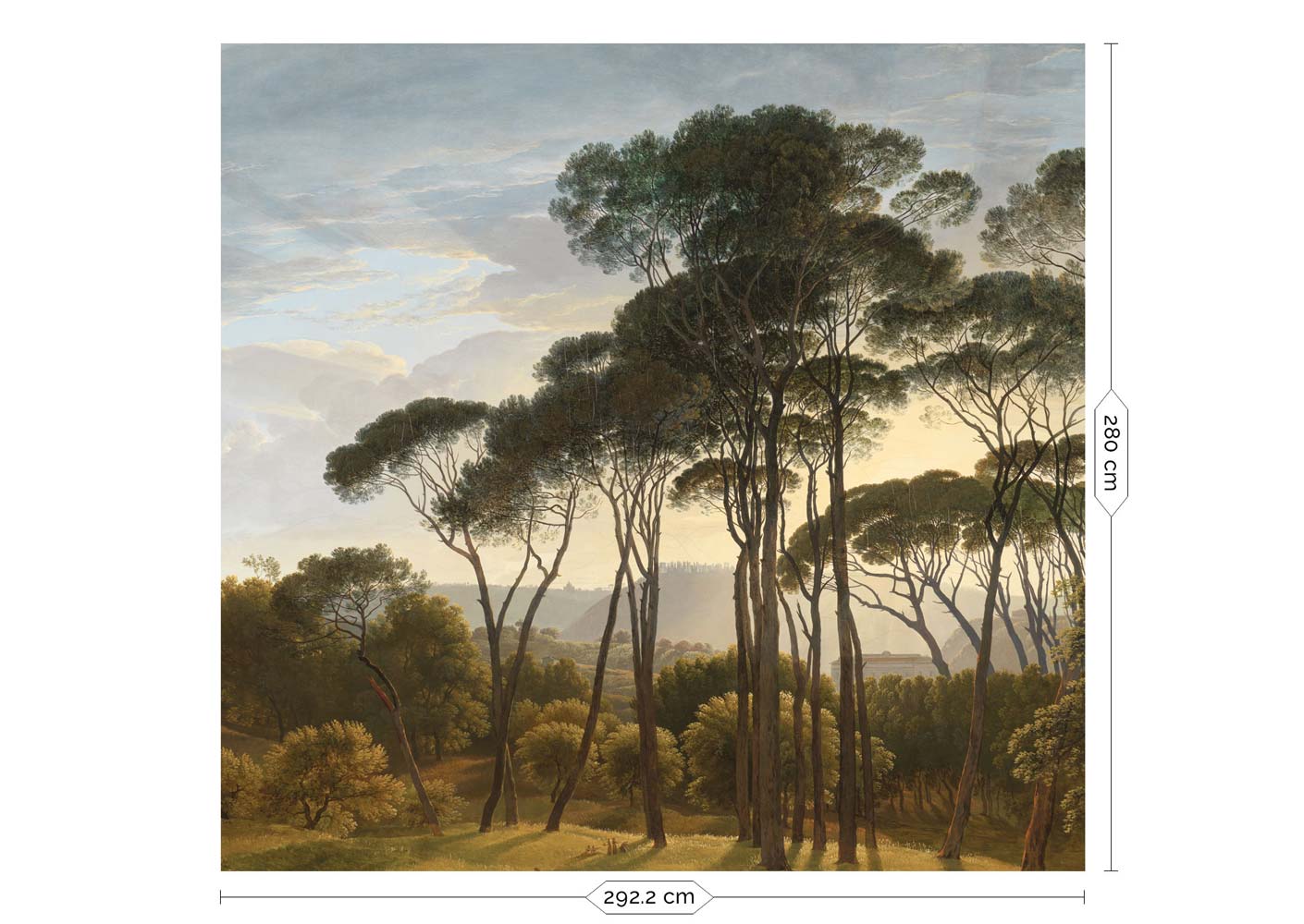 KEK Amsterdam Golden Age Landscapes WP-384 - 6 Sheets Behang