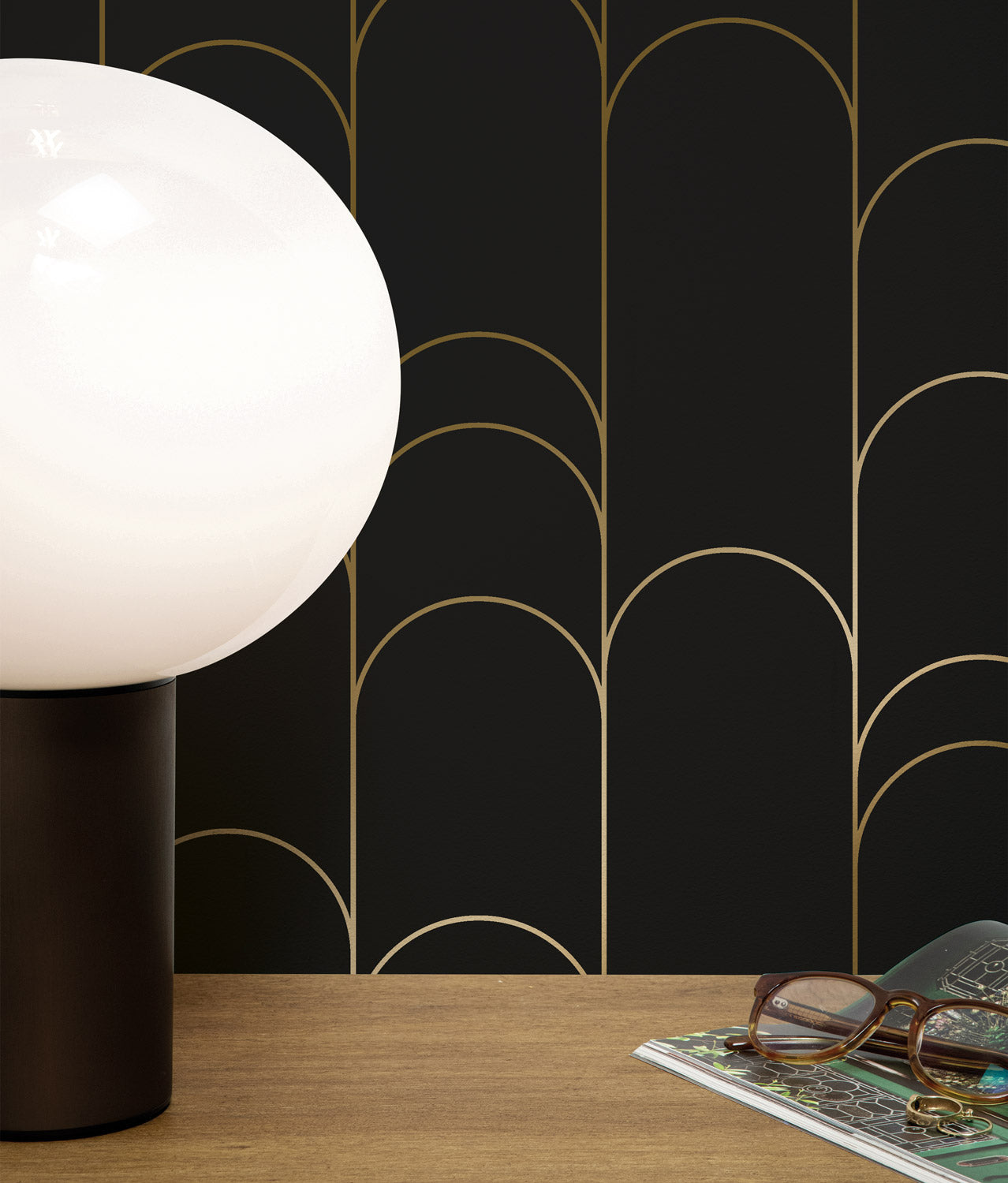 KEK Amsterdam Golden Lines MW-071 Behang