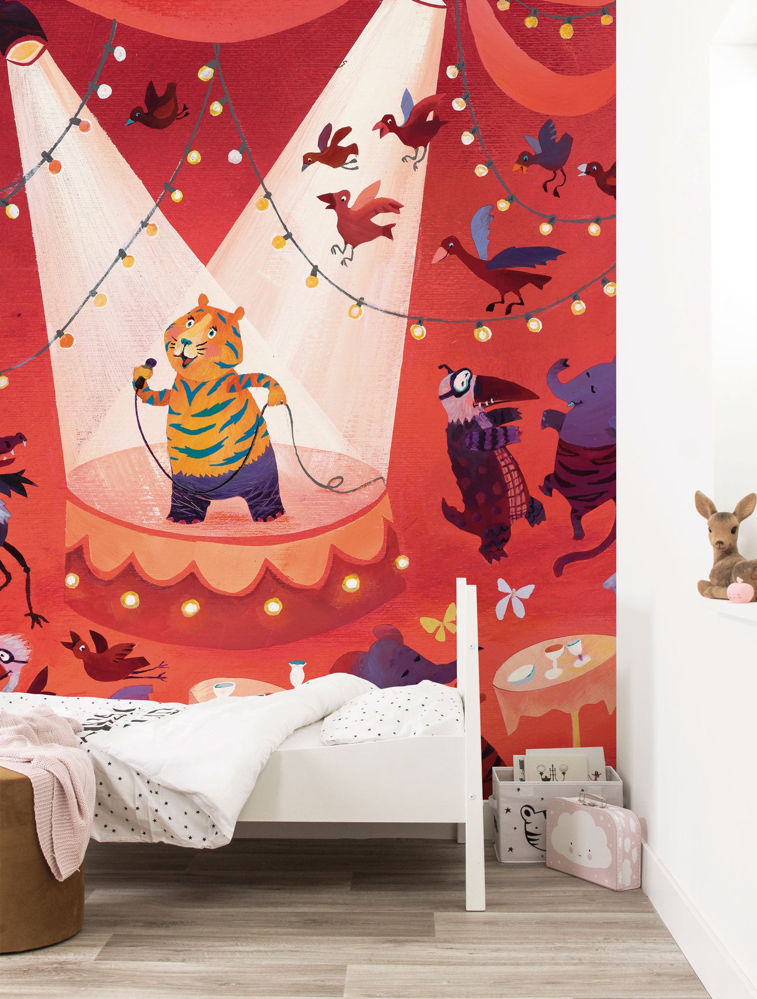 KEK Amsterdam Karaoke Tiger WS-089 - 6 Sheets Behang