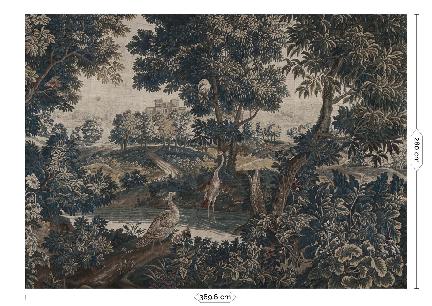 KEK Amsterdam Landscape Tapestries WP-802-R - 8 Sheets Behang