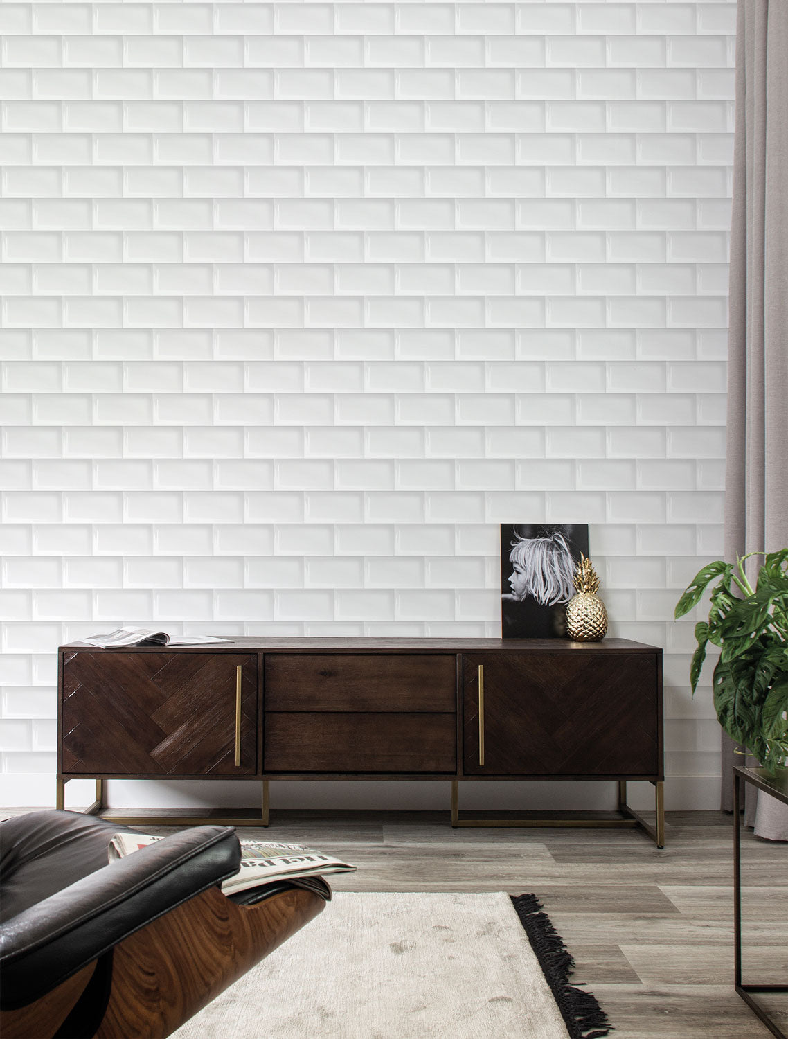 KEK Amsterdam Subway Tiles WP-089 Behang