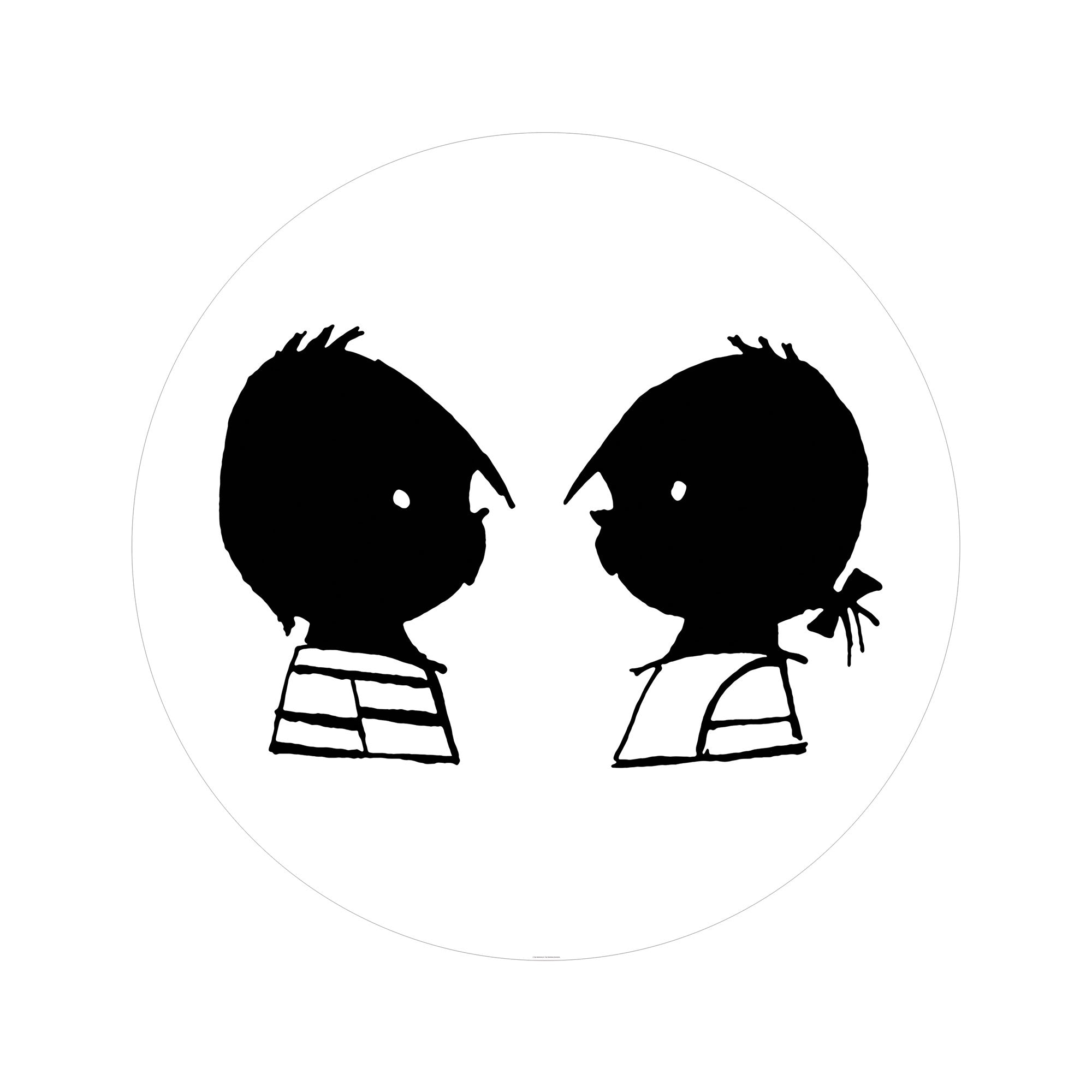 KEK Amsterdam Wallpaper Circle Jip & Janneke, Portrait SC-086 Behangcirkel