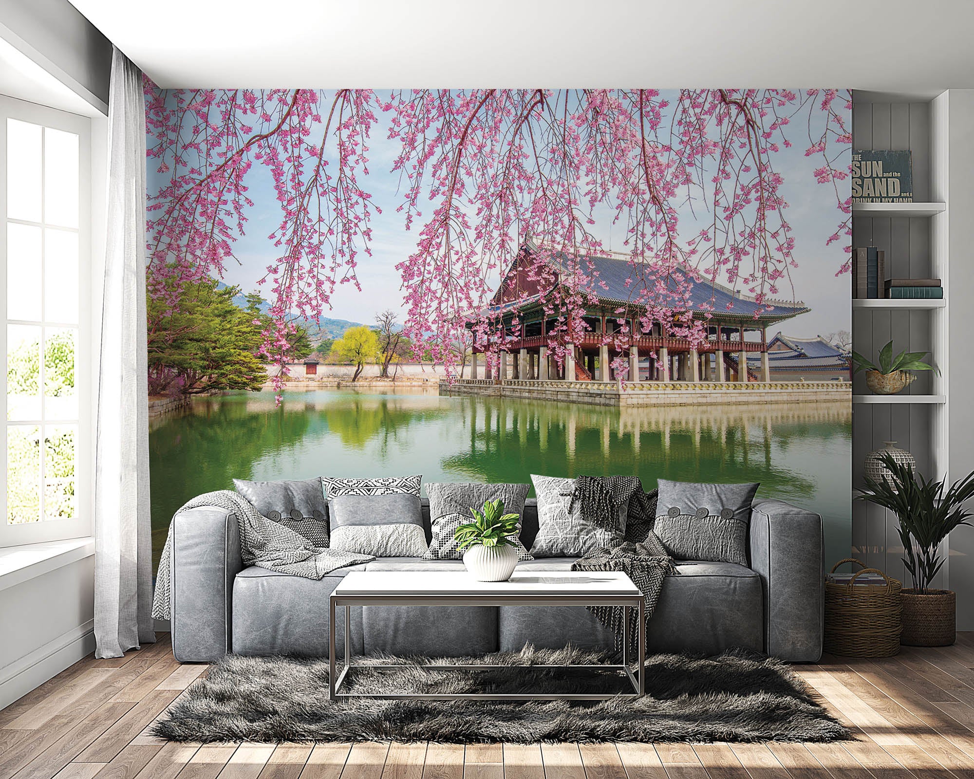 Kersenbloesem - LW00068 Fotobehang