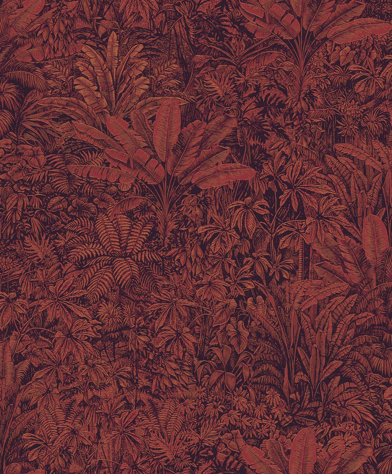 Khrôma Cabinet Sauvage Burgundy CAB305 Behang