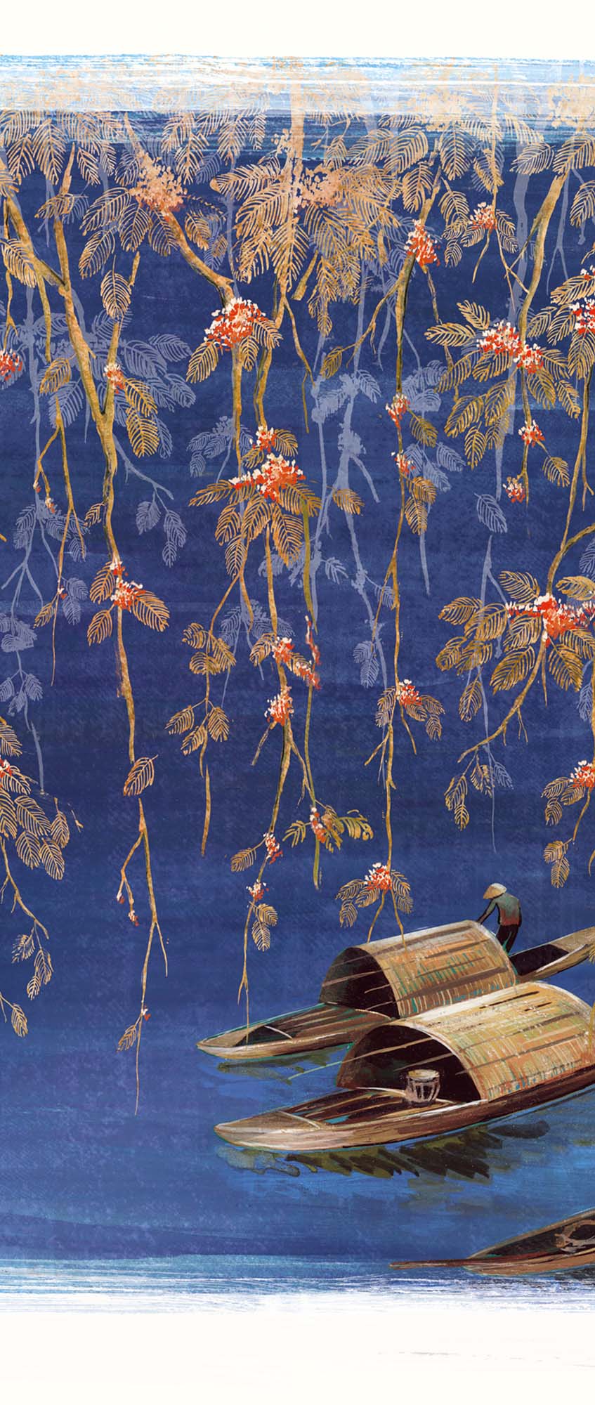 Khrôma Kimono River Dew DGKIM2032 Behang