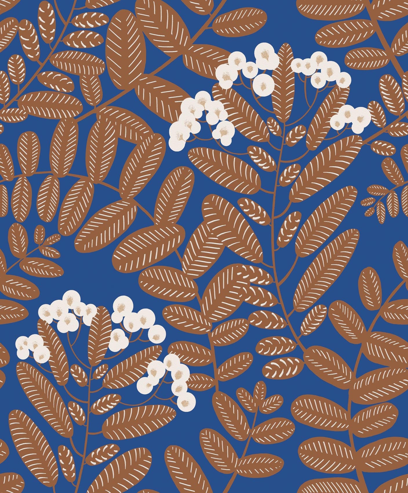 Khrôma Mysa Bodie Cobalt YSA002 Behang