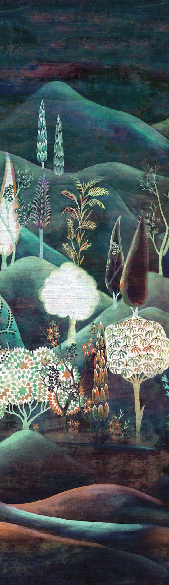 Khrôma Summer Munnar Taupe DGSUM2023 Behang