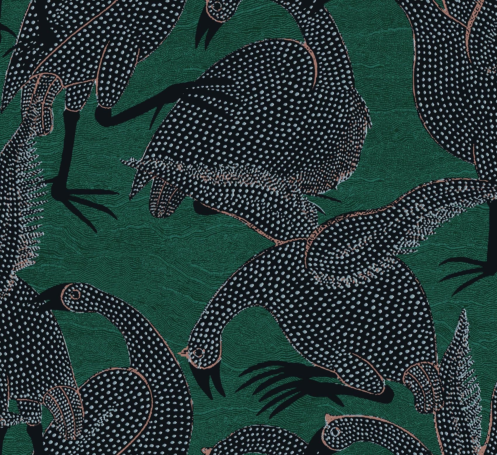 Khrôma Terra Guinea Emerald TER101 Behang