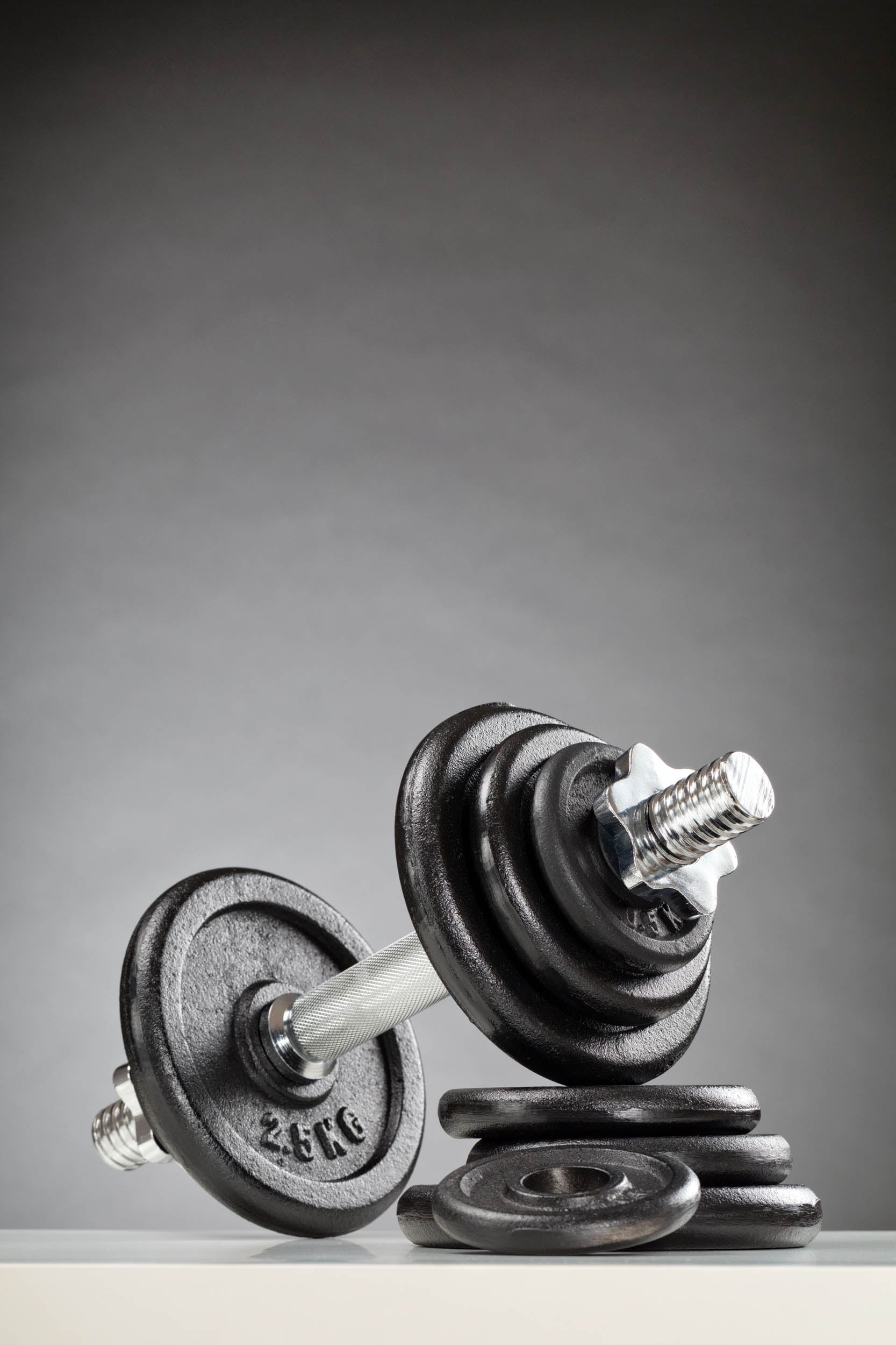 Klassieke IJzeren Dumbbell - LW00967 Fotobehang