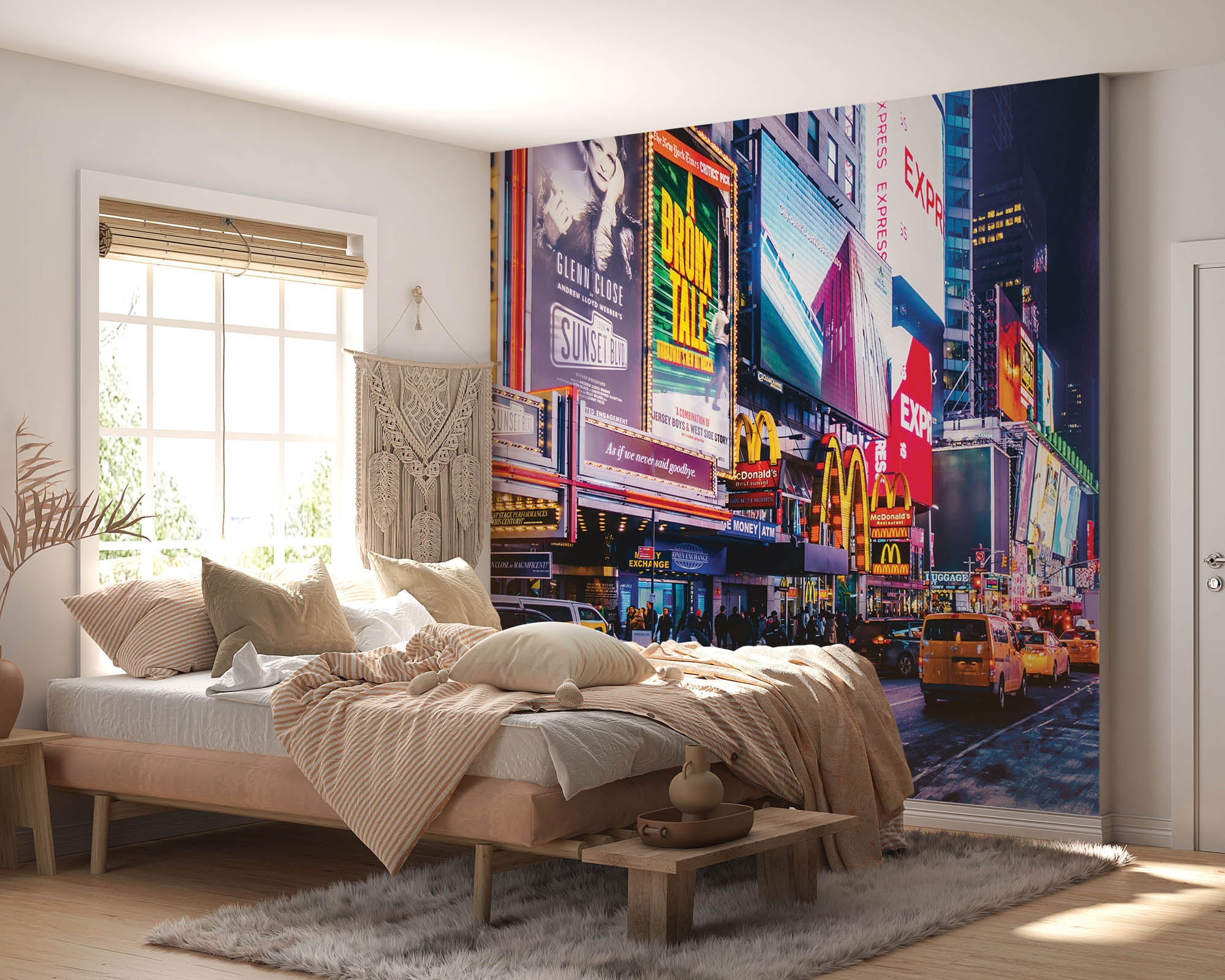 Kleurrijk Broadway - LW00332 Fotobehang