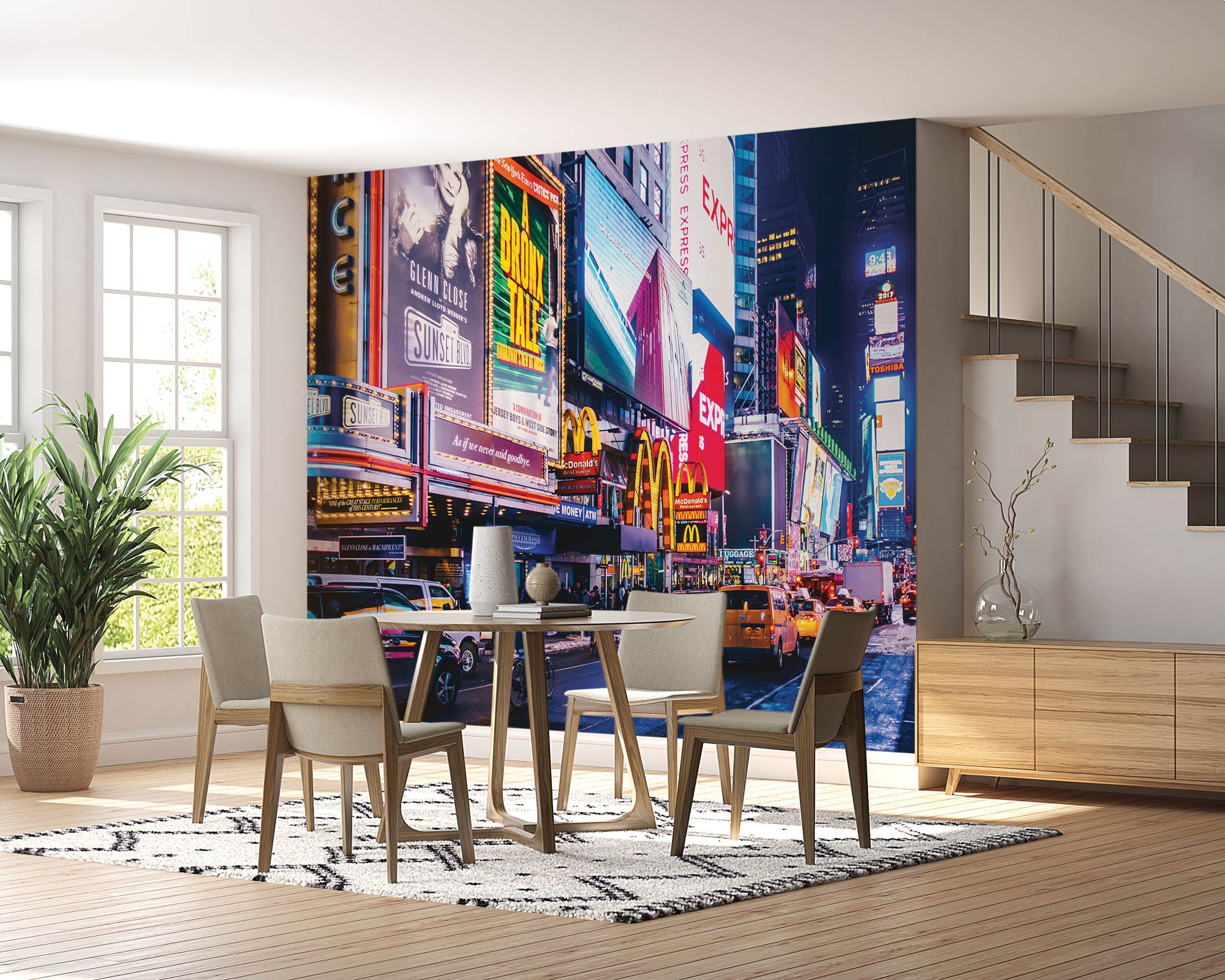 Kleurrijk Broadway - LW00332 Fotobehang